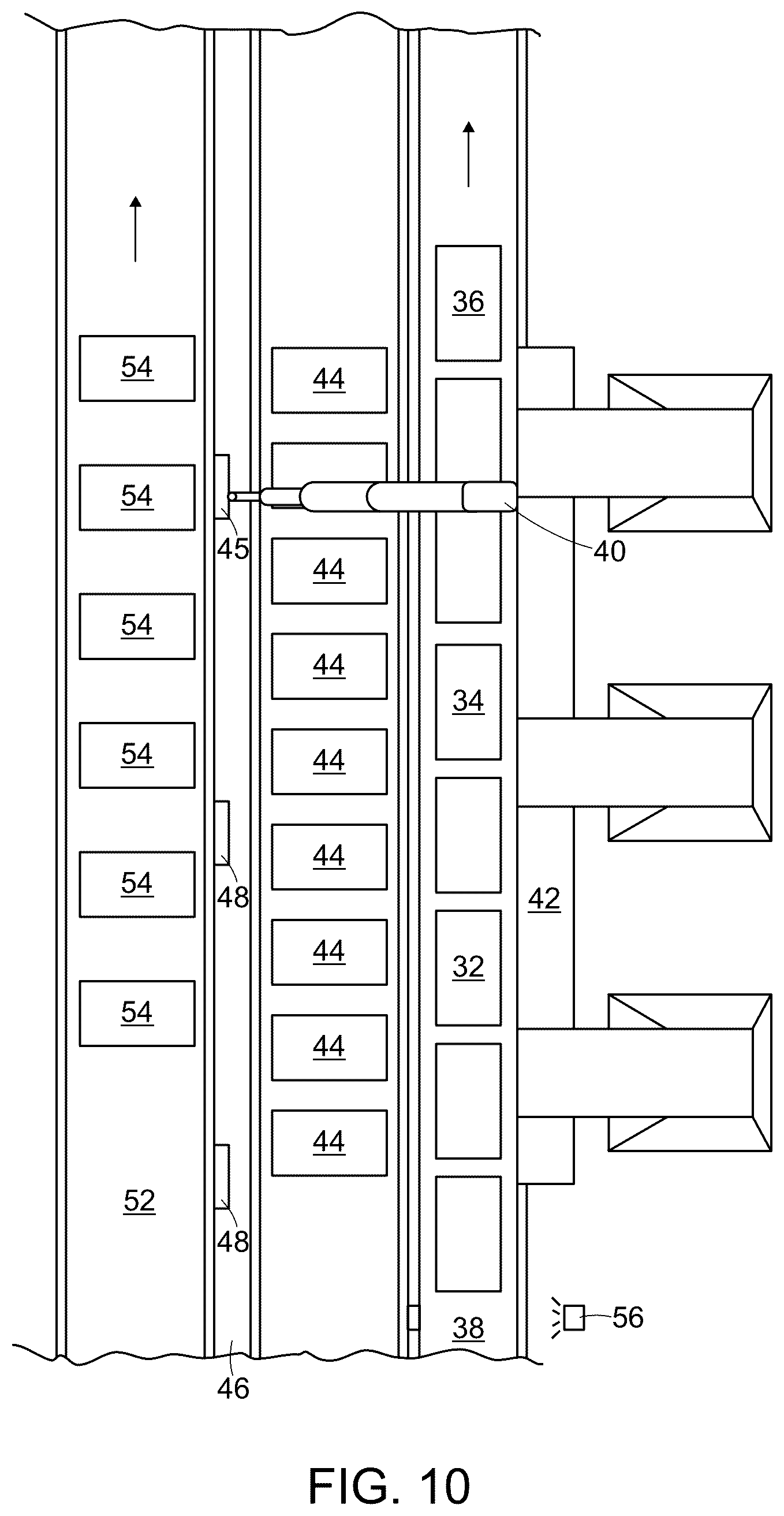 Patent US12297046 Figure 9 – Systems and methods for processing objects, including automated linear processing stations