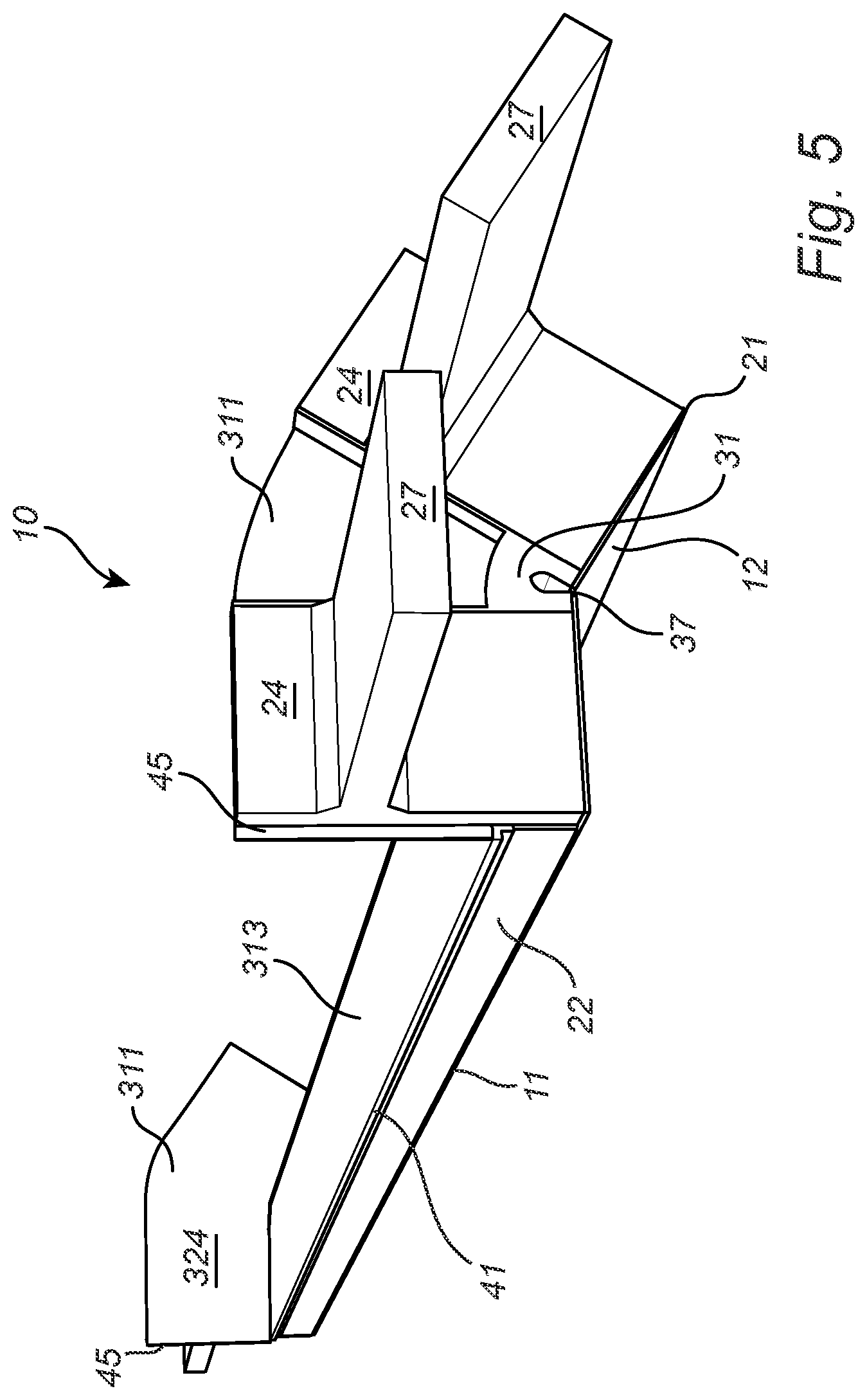 Patent US12297048 Figure 6 – Conveyor system unit and endless conveyor system