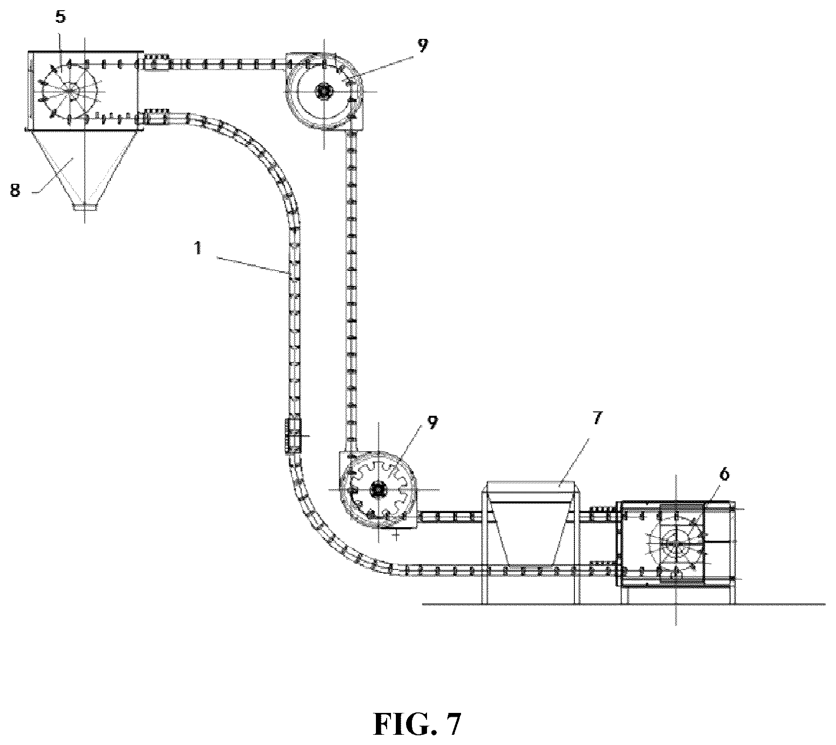 Patent US12297049 Figure 3 – Traction mechanism for pipeline conveying apparatus and pipeline conveying apparatus comprising the same