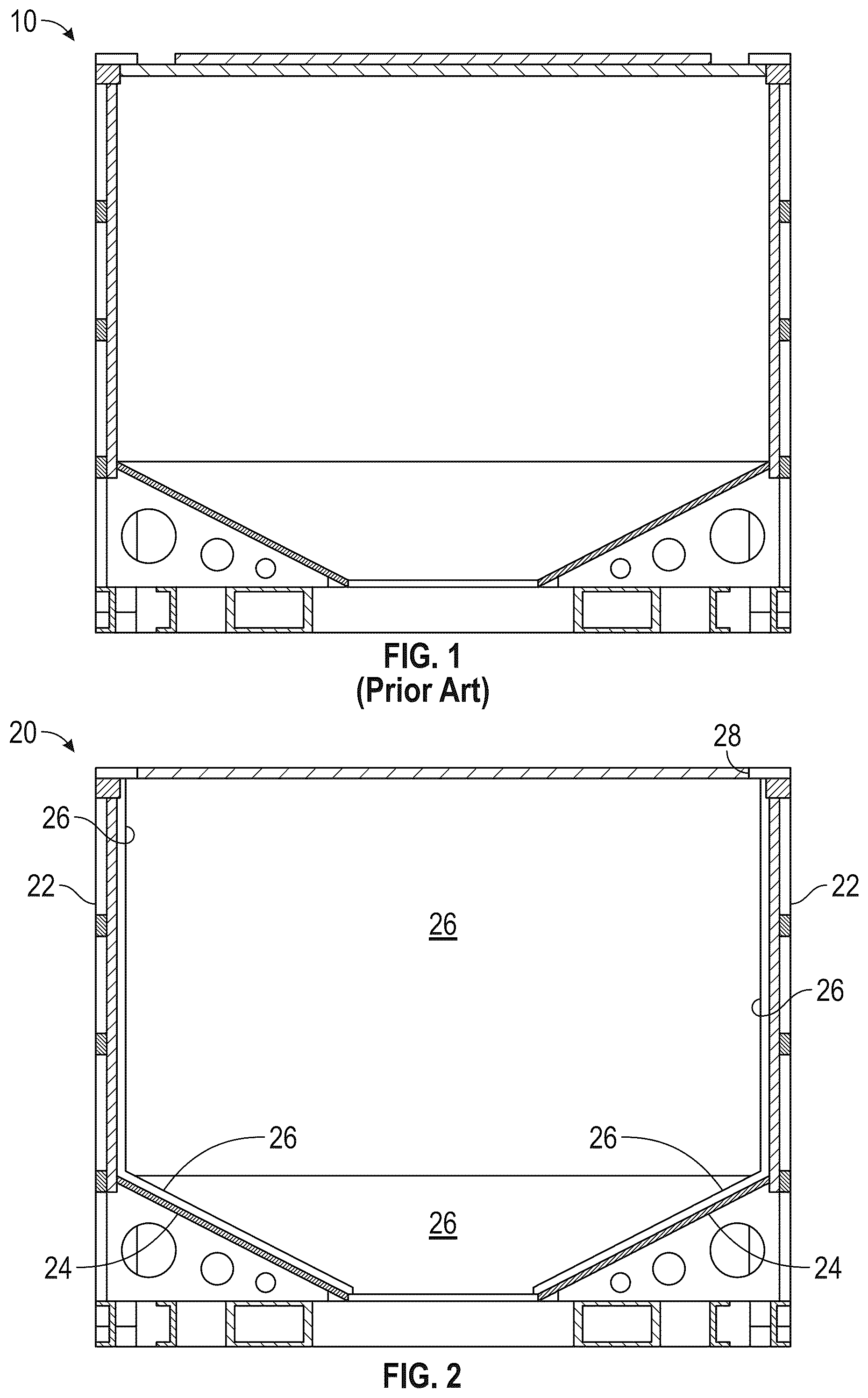 Patent US12297050 Figure 1 – System for storing, transporting and dispensing wet sand to a hydraulic fracturing operation at a well site