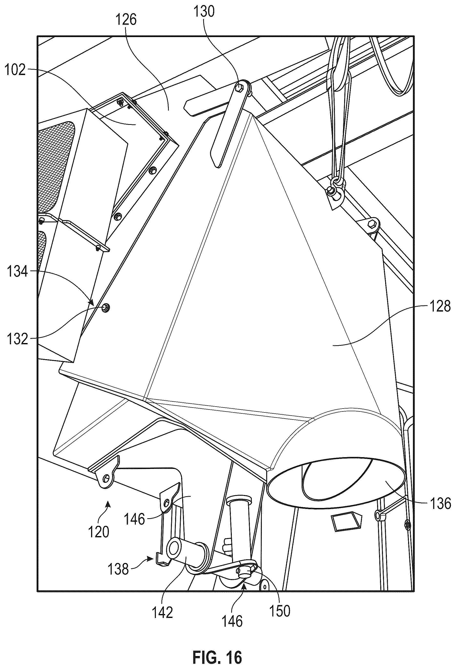 Patent US12297050 Figure 9 – System for storing, transporting and dispensing wet sand to a hydraulic fracturing operation at a well site