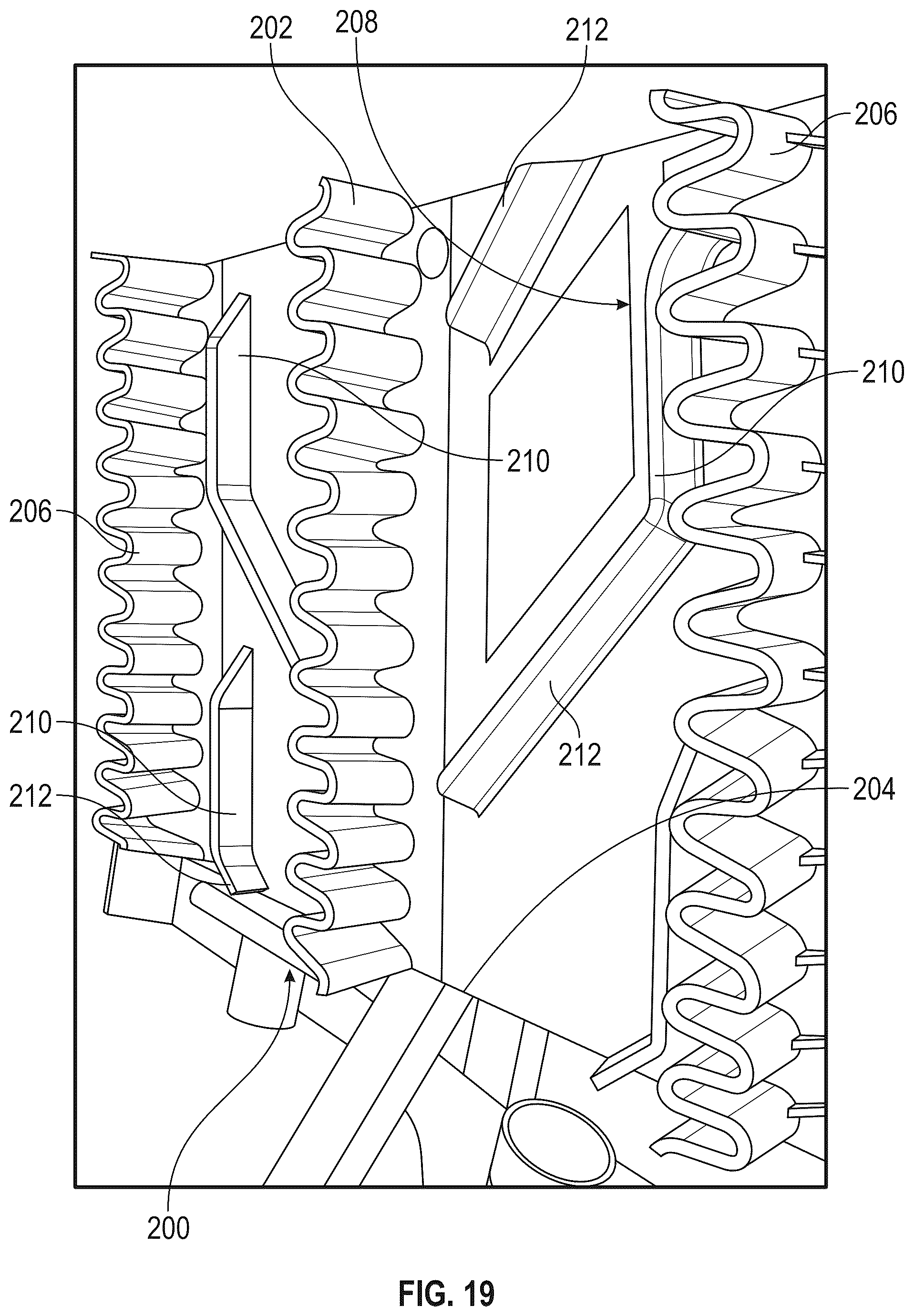 Patent US12297050 Figure 11 – System for storing, transporting and dispensing wet sand to a hydraulic fracturing operation at a well site