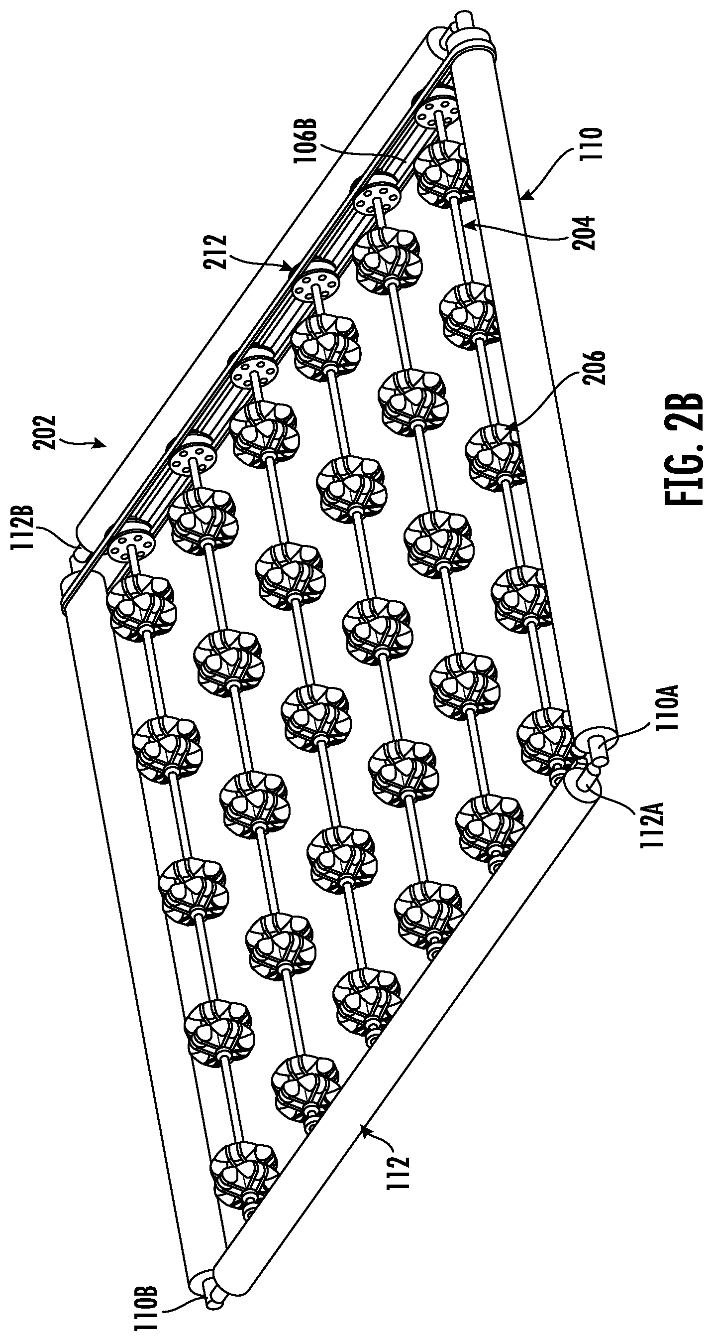 Patent US12297053 Figure 6 – Multi shaft transport systems, apparatuses, and methods