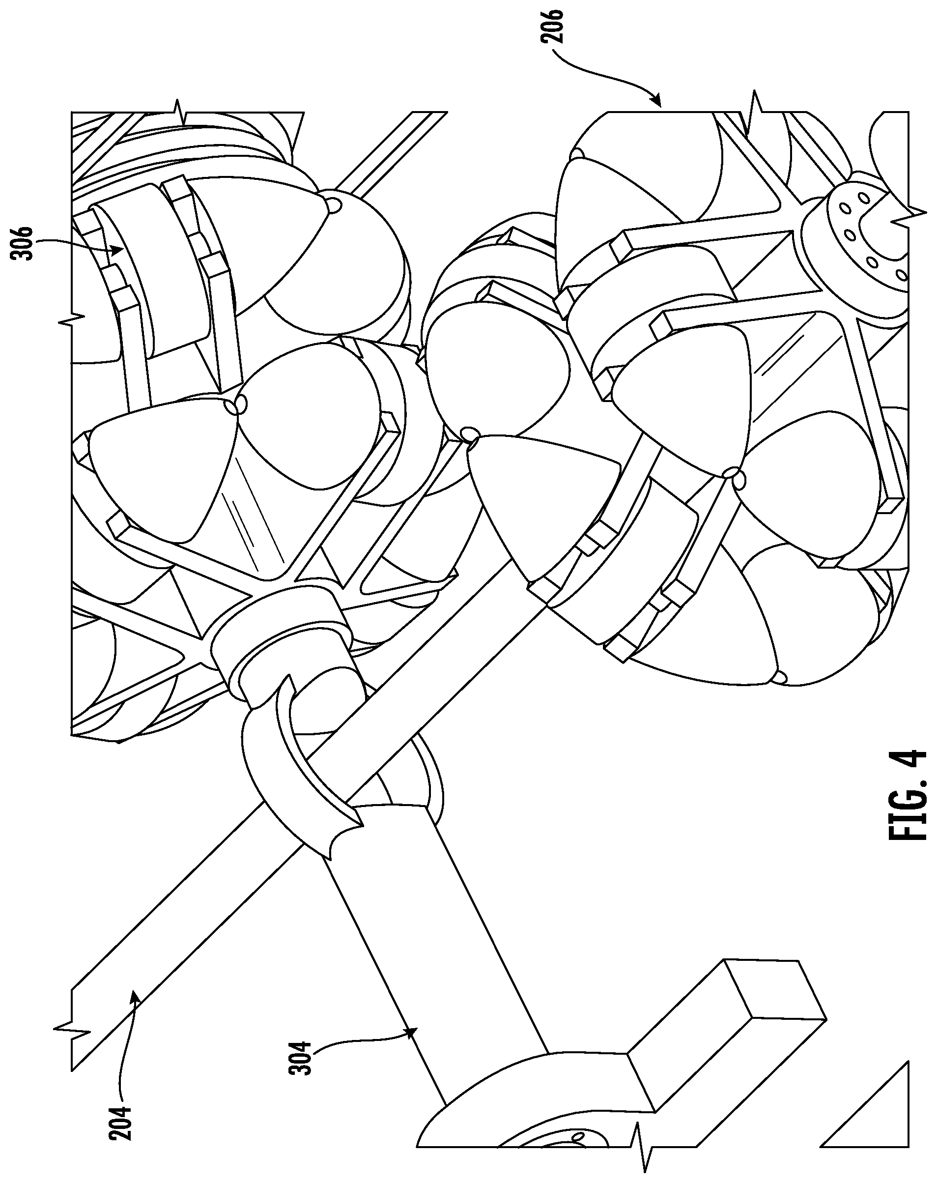 Patent US12297053 Figure 9 – Multi shaft transport systems, apparatuses, and methods