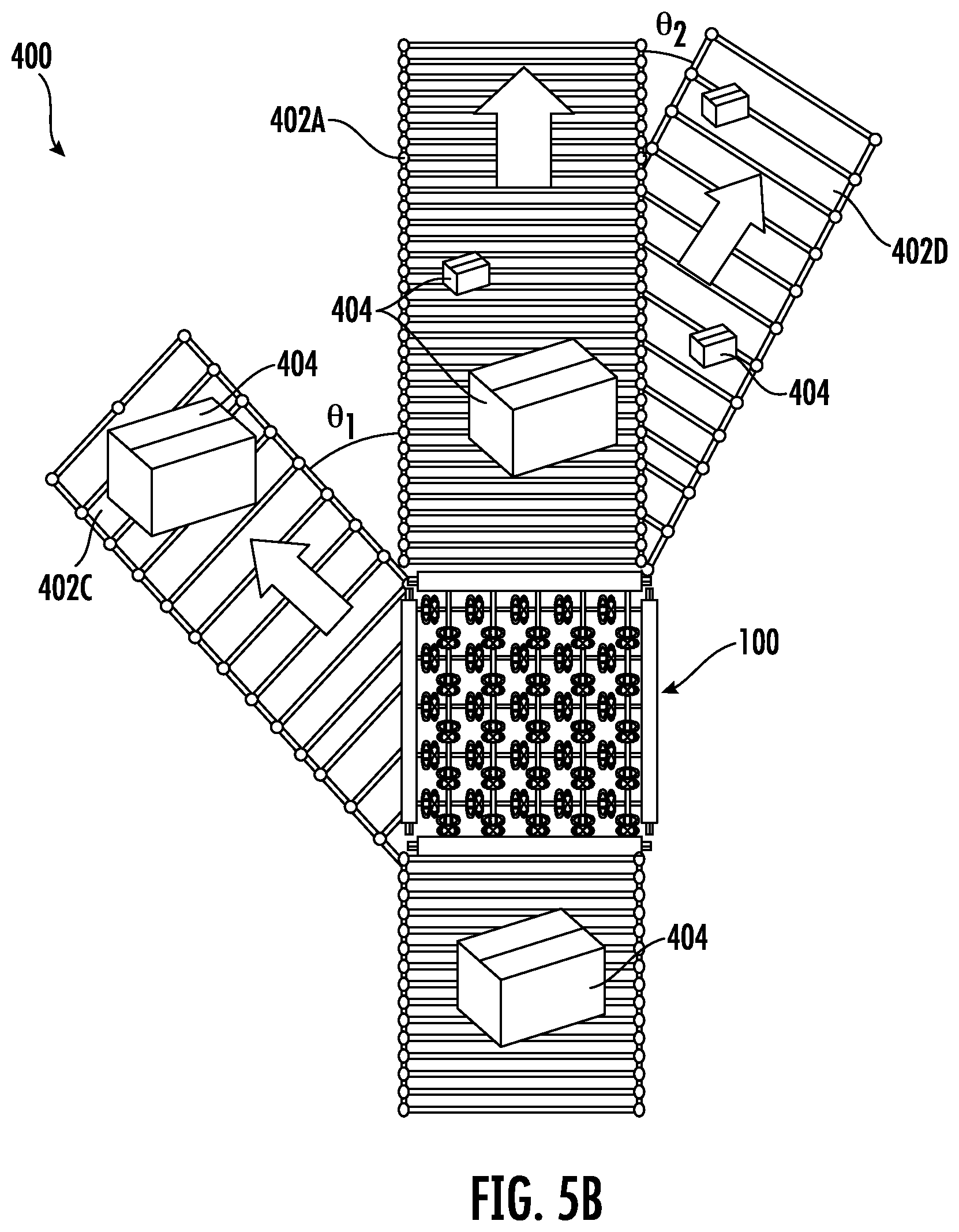 Patent US12297053 Figure 11 – Multi shaft transport systems, apparatuses, and methods