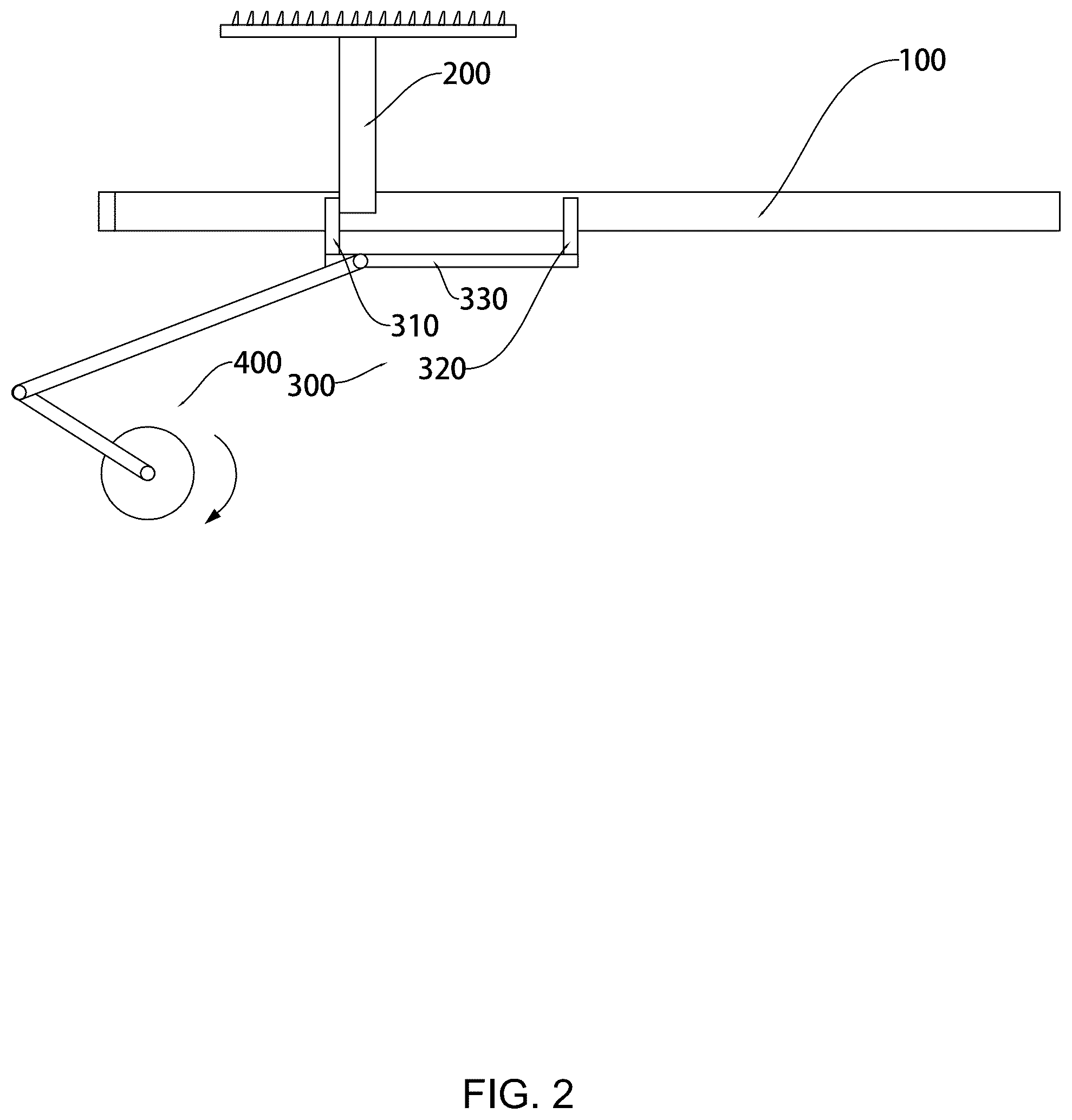 Patent US12297054 Figure 2 – Intermittent moving mechanism and intermittent diversion device