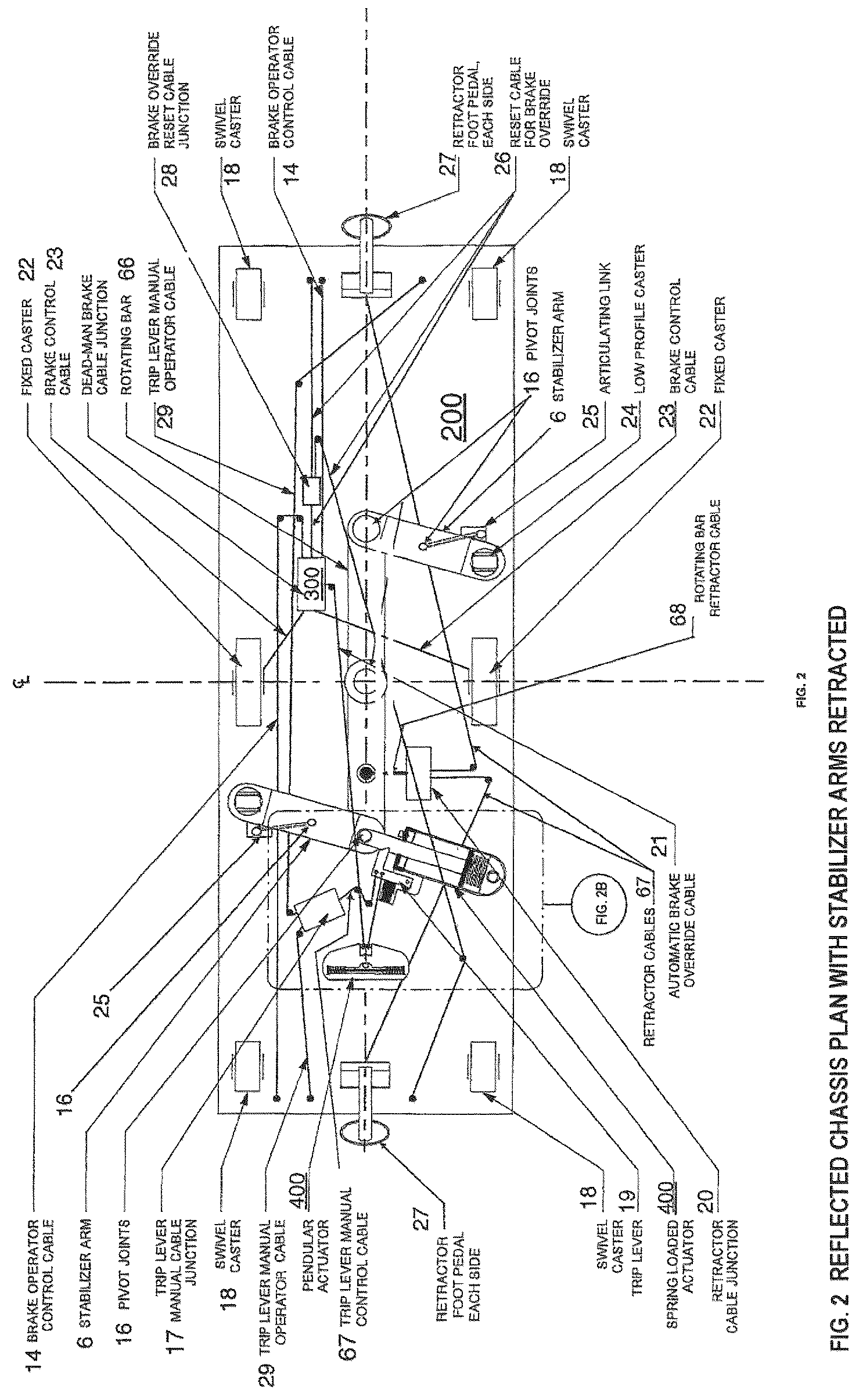 Patent US12297060 Figure 2 – Mobile motorized cargo container with selectively deployable control systems