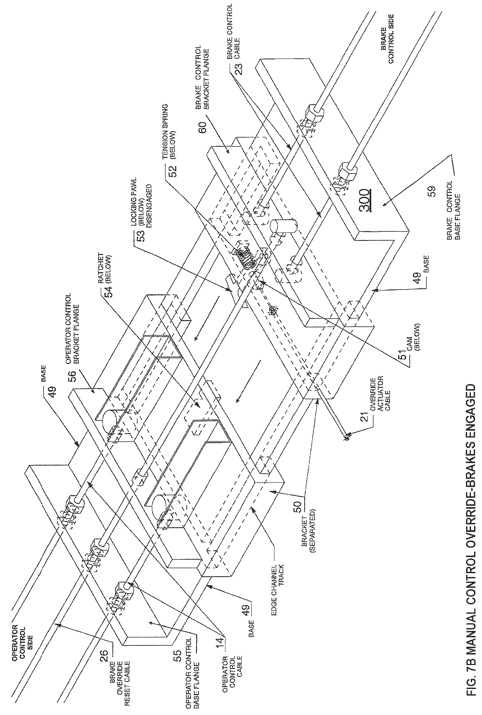 Patent US12297060 Figure 8 – Mobile motorized cargo container with selectively deployable control systems