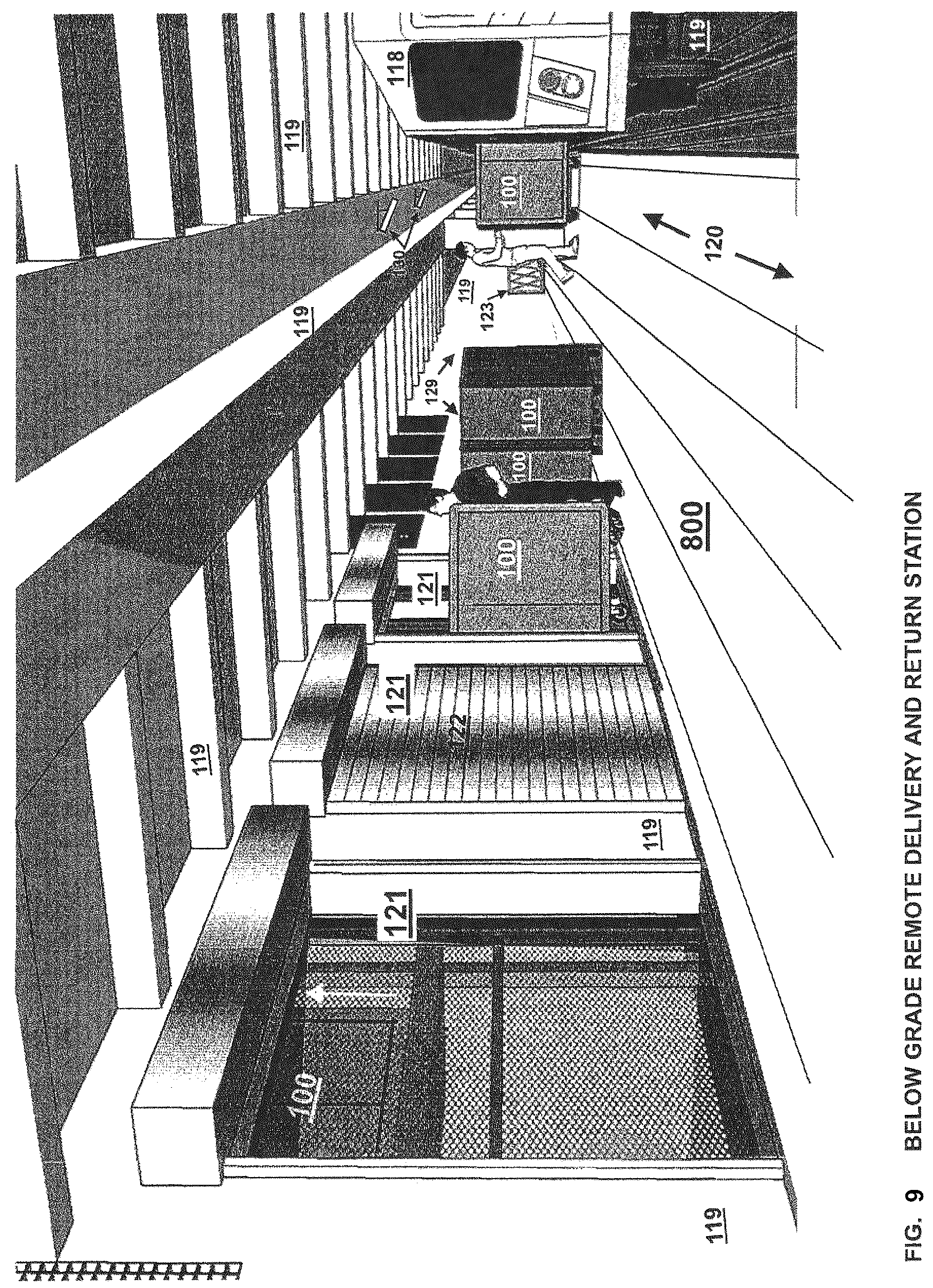 Patent US12297060 Figure 17 – Mobile motorized cargo container with selectively deployable control systems