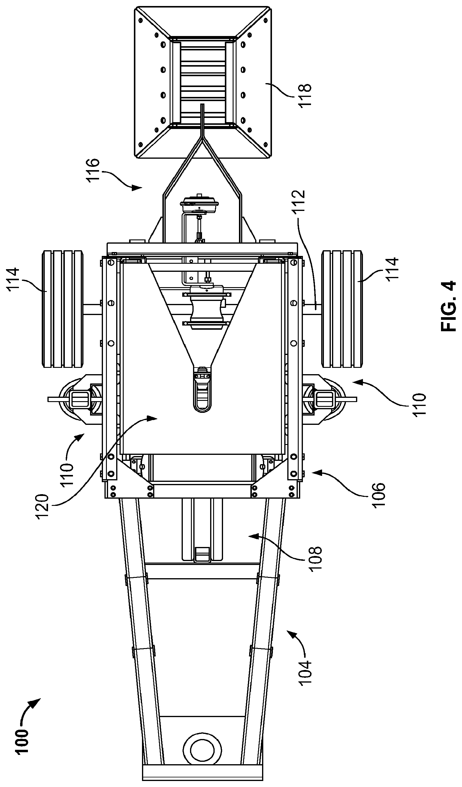 Patent US12297061 Figure 4 – Trailer stabilizer