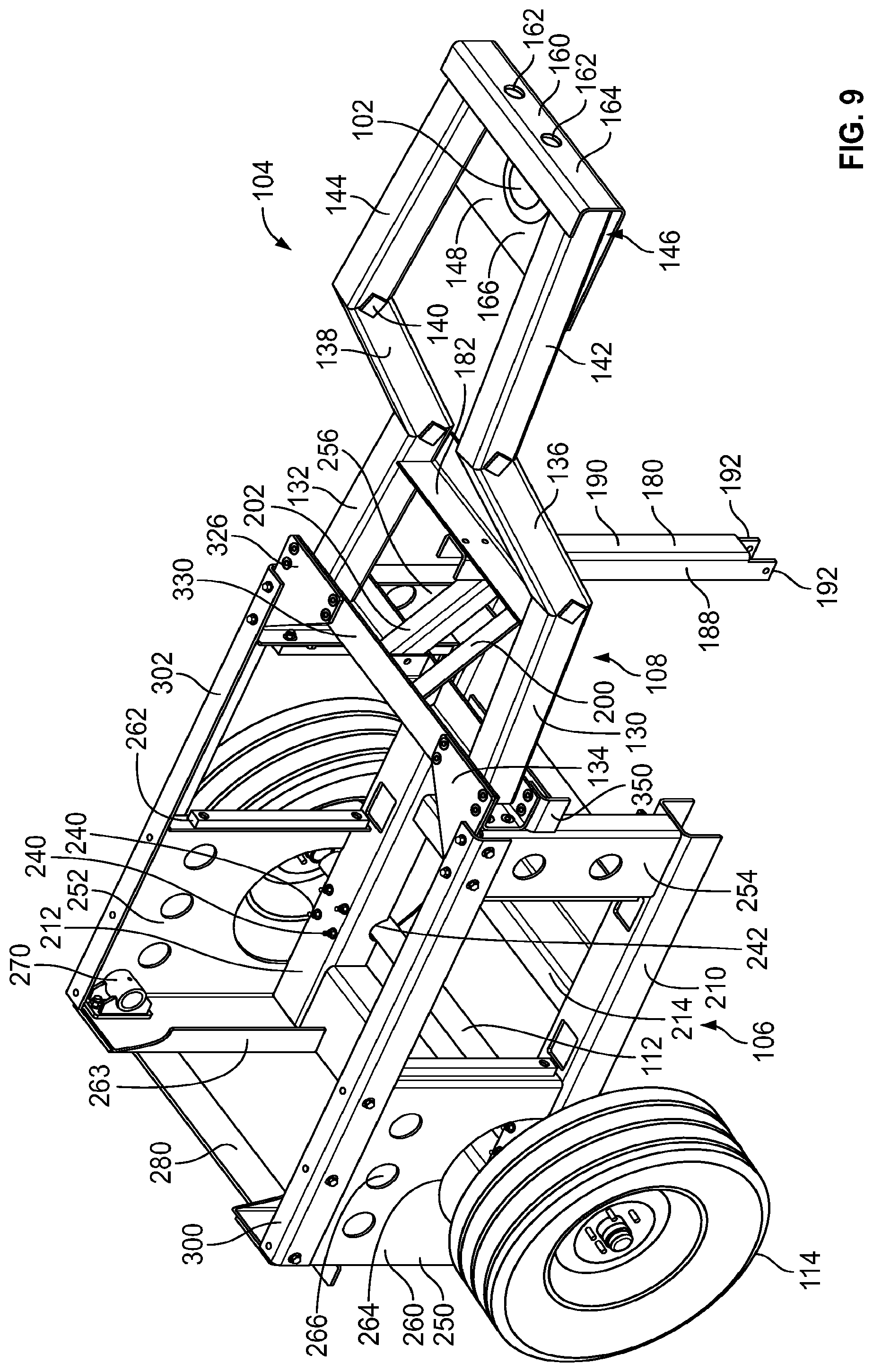 Patent US12297061 Figure 9 – Trailer stabilizer