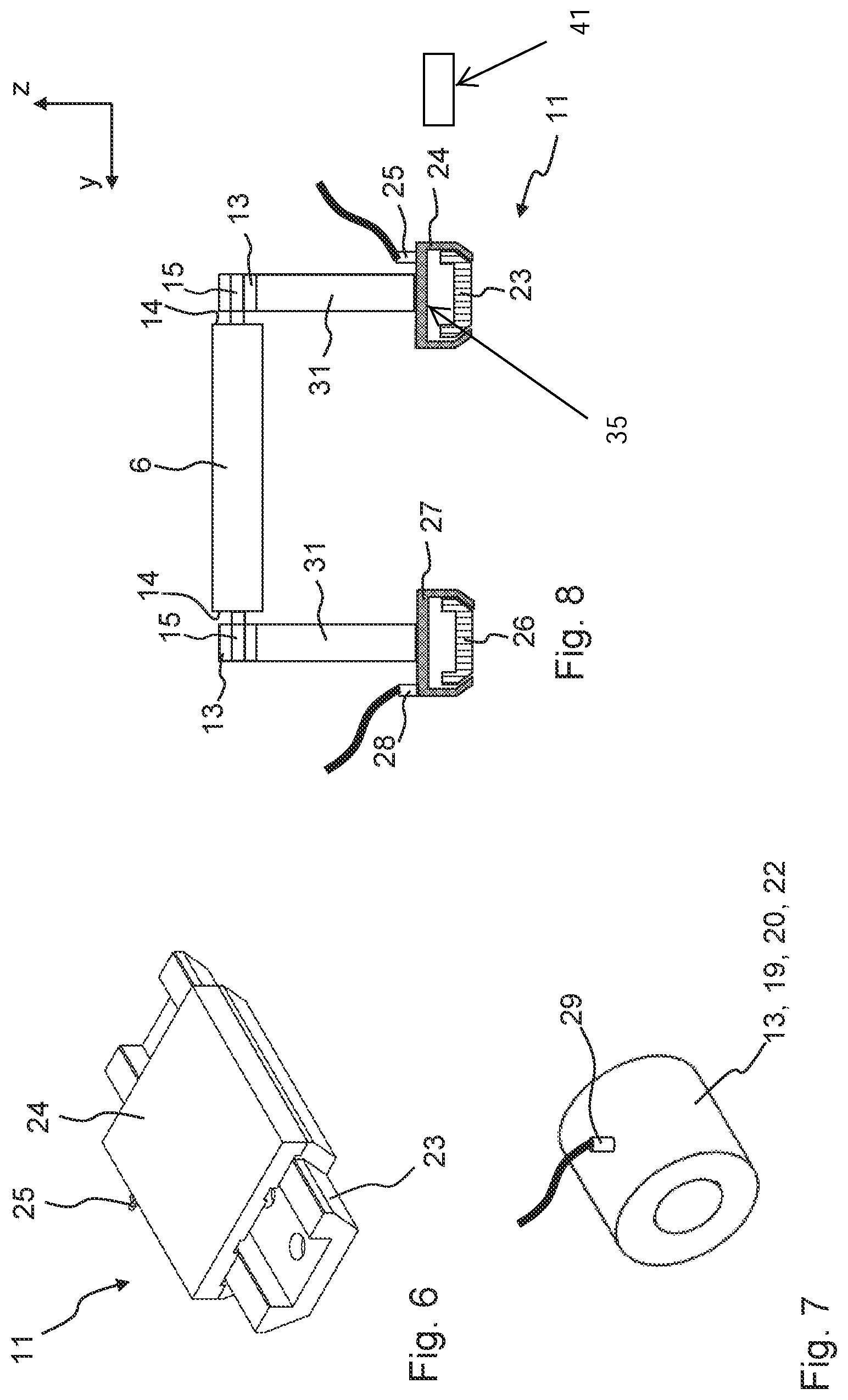 Patent US12297063 Figure 6 – Film winding system and assembly comprising a film stretching unit and such a film winding system