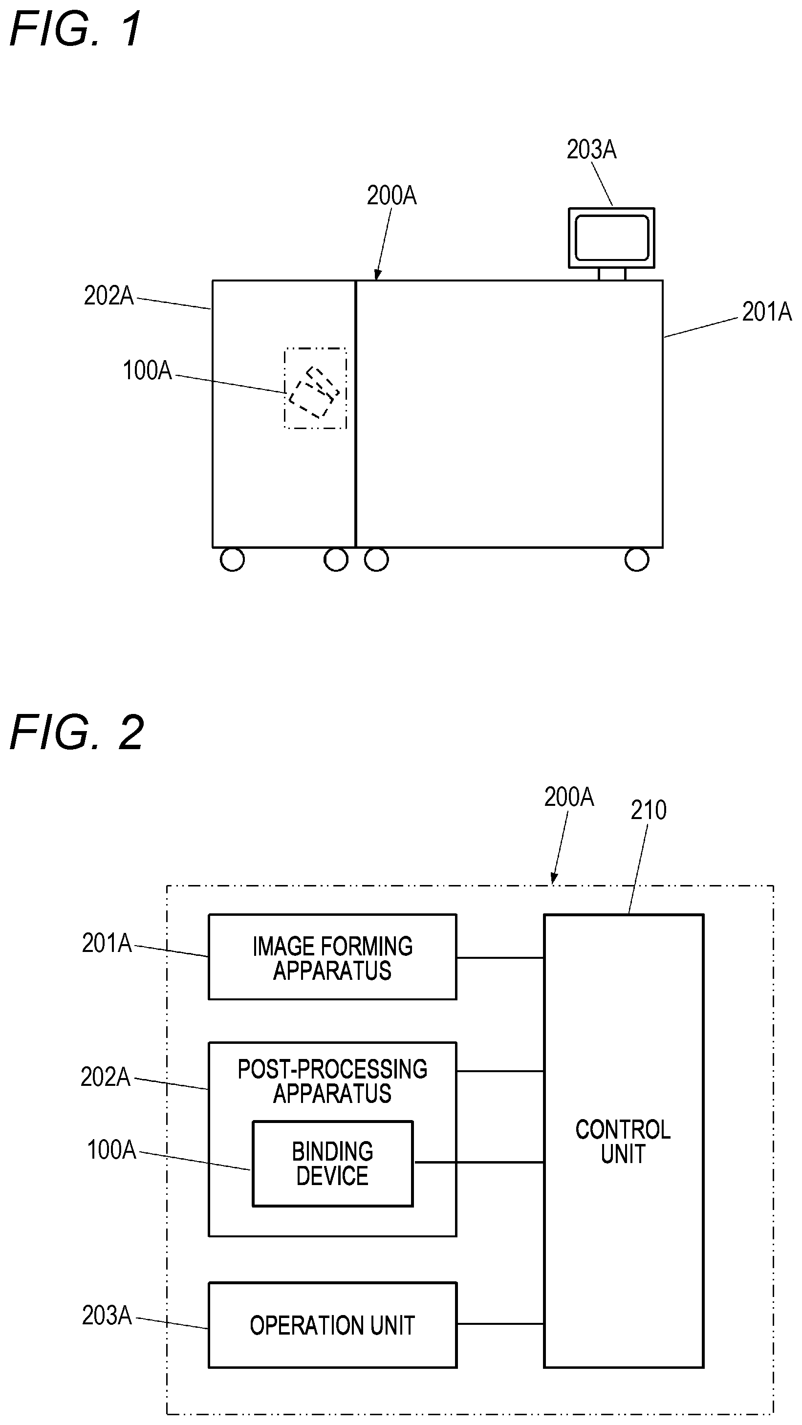 Patent US12297065 Figure 1 – Image forming system, post-processing apparatus and binding device