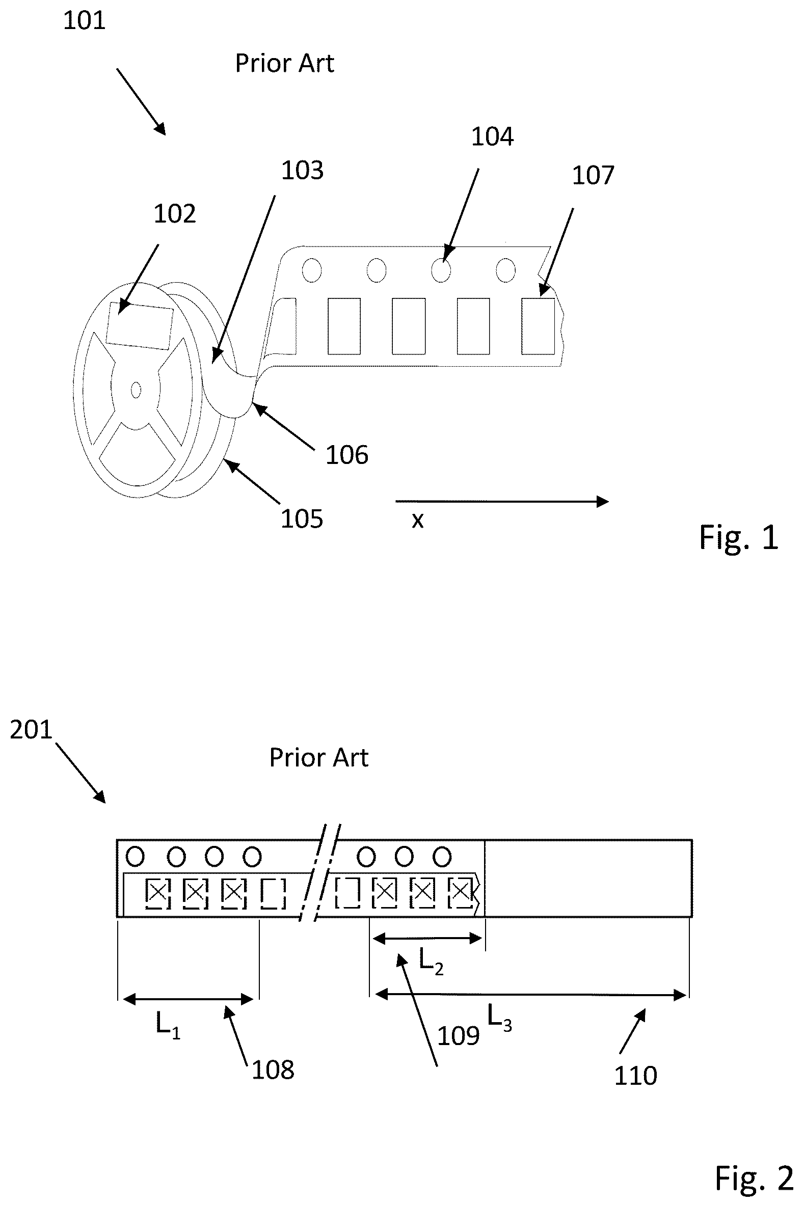 Patent US12297069 Figure 1 – Electronic component packing reel
