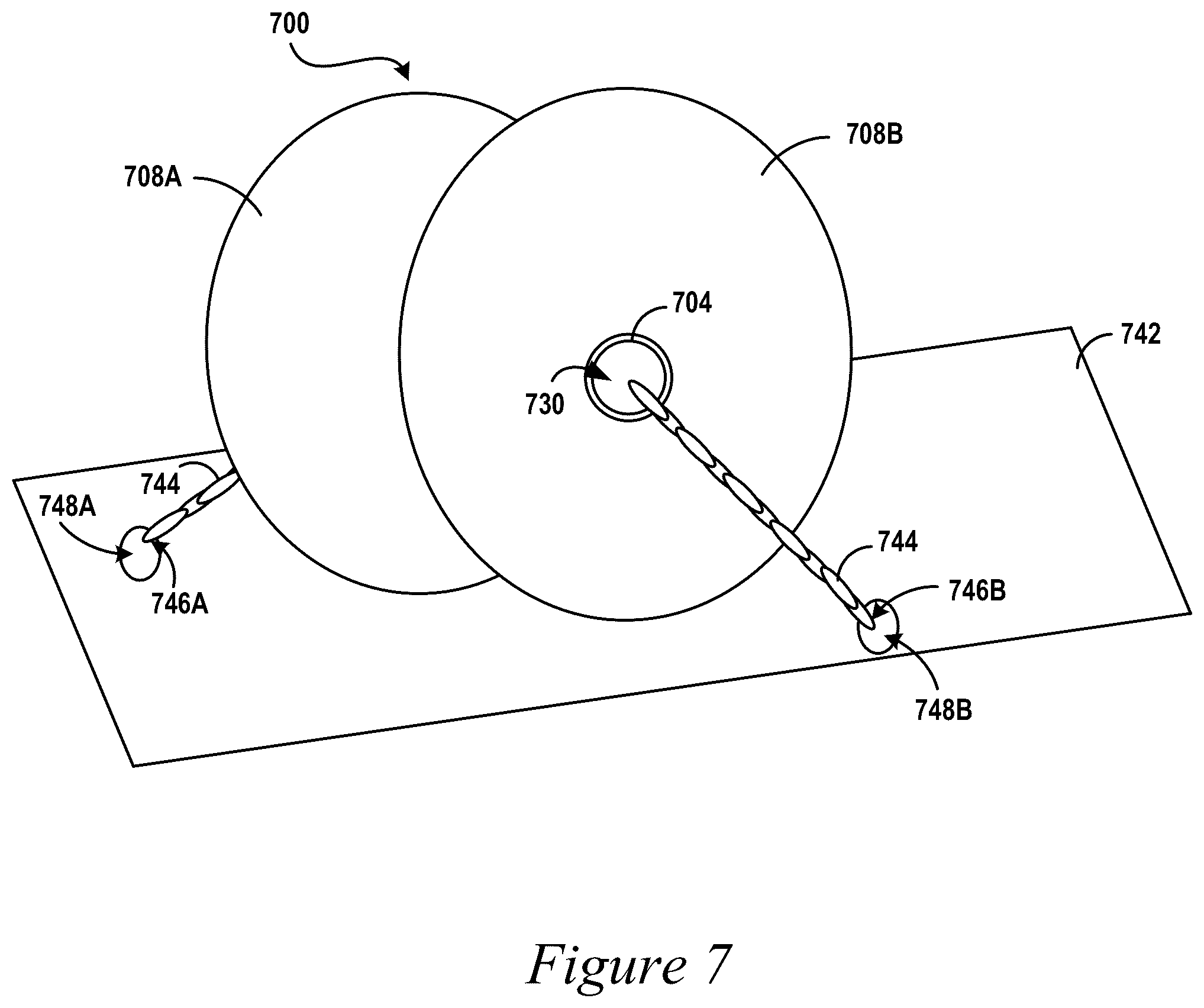 Patent US12297070 Figure 11 – Rotatable cable reel