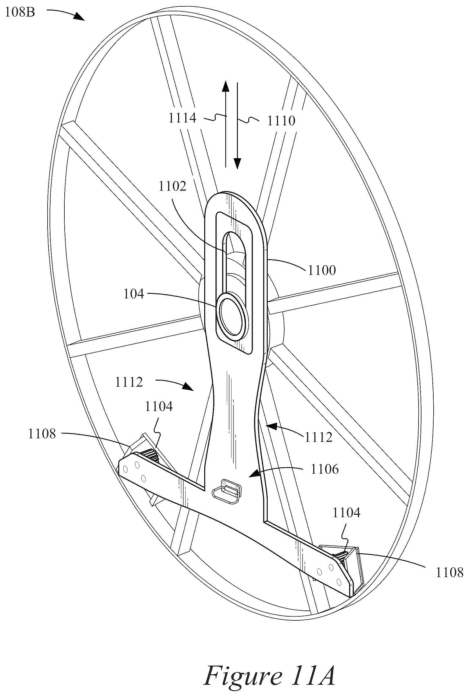 Patent US12297070 Figure 15 – Rotatable cable reel