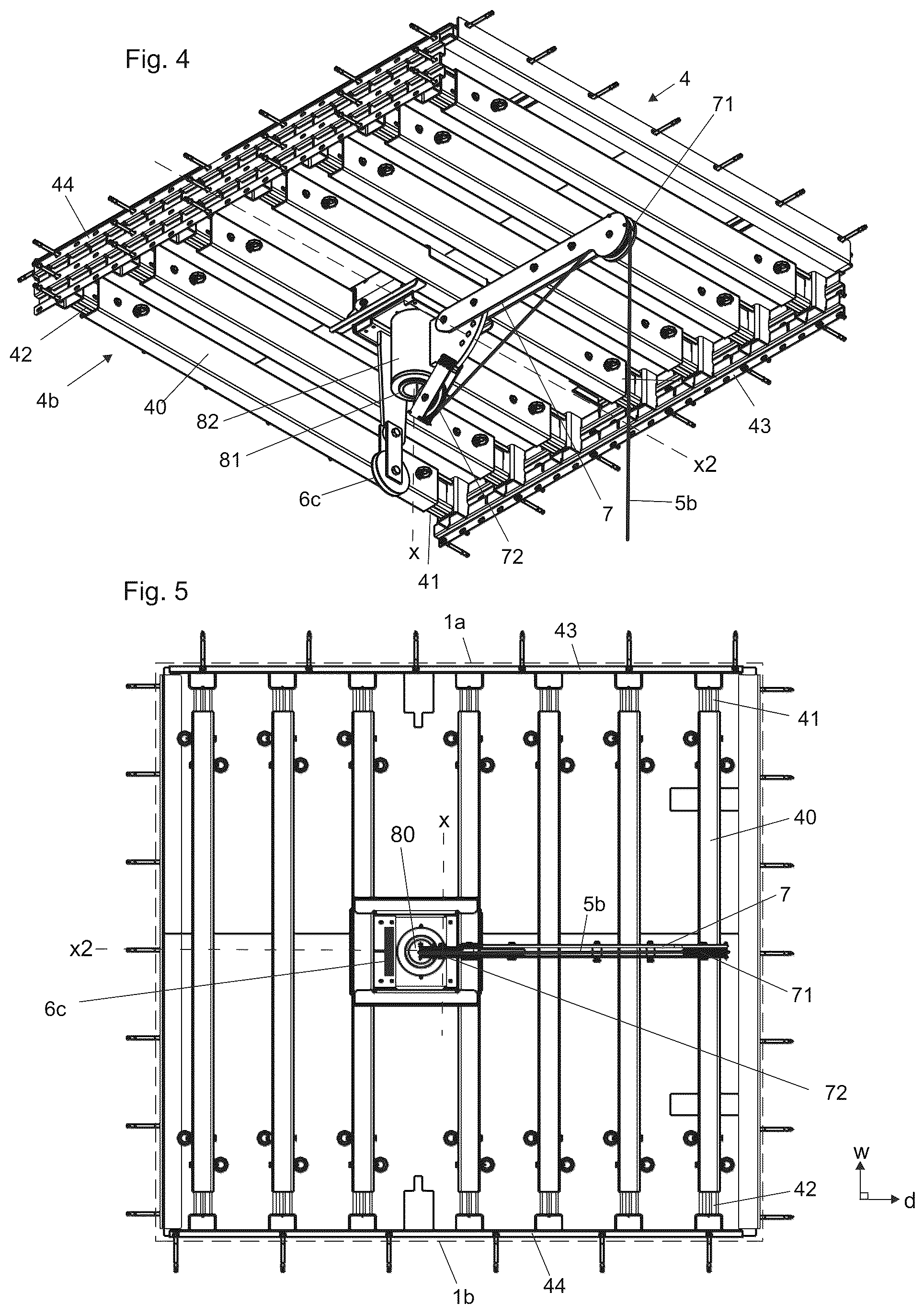 Patent US12297077 Figure 2 – Construction arrangement of an elevator