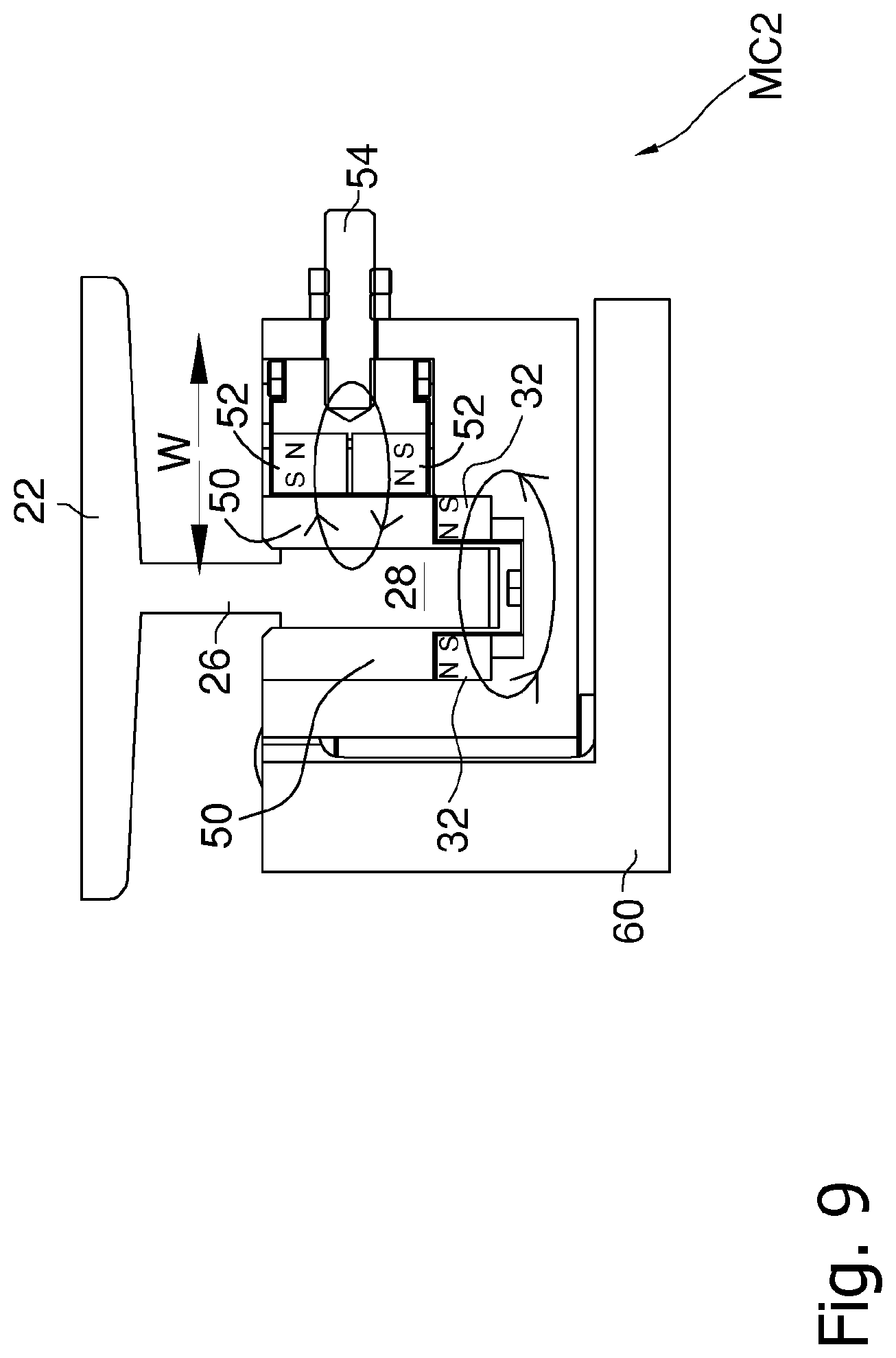 Patent US12297082 Figure 4 – Transport system for an elevator or lift