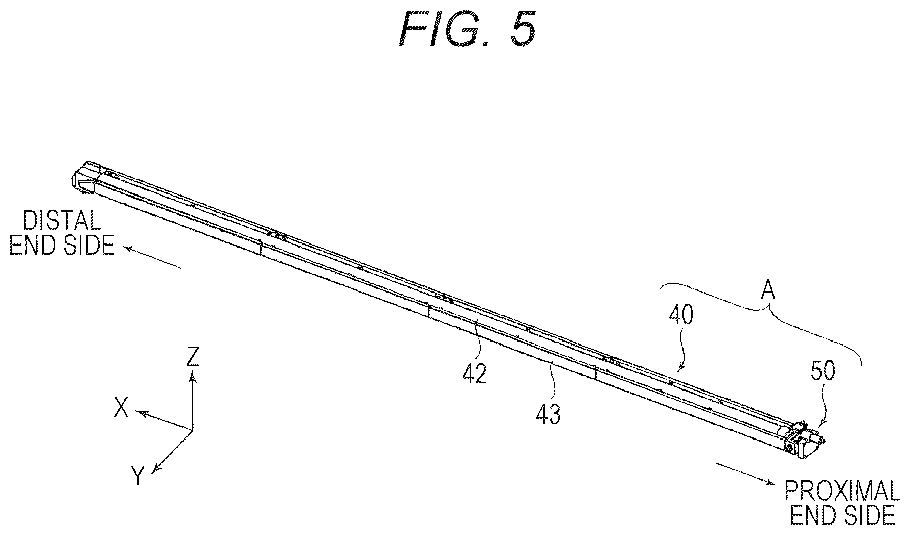 Patent US12297085 Figure 5 – Work machine
