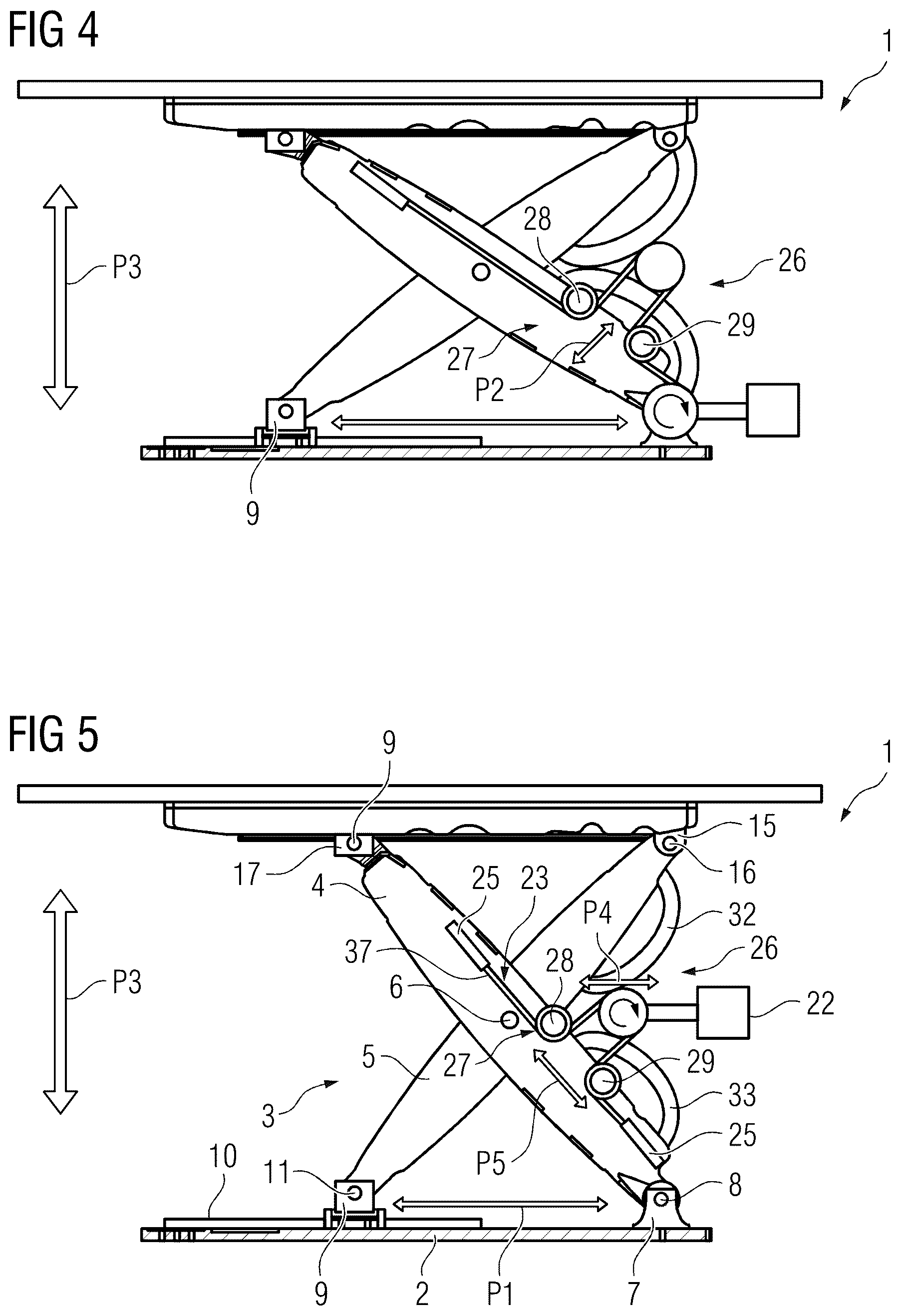 Patent US12297087 Figure 3 – Patient positioning table