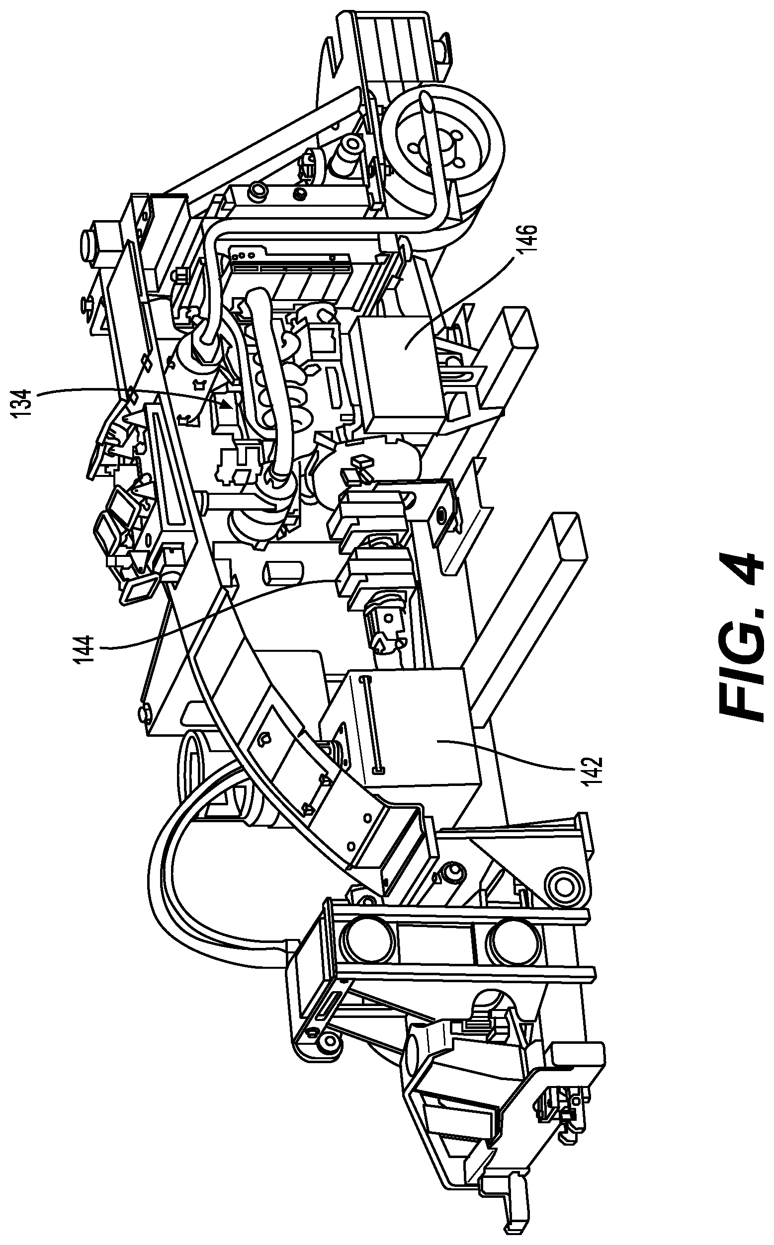 Patent US12297089 Figure 4 – Autonomous conveyance robot for cross-dock operations