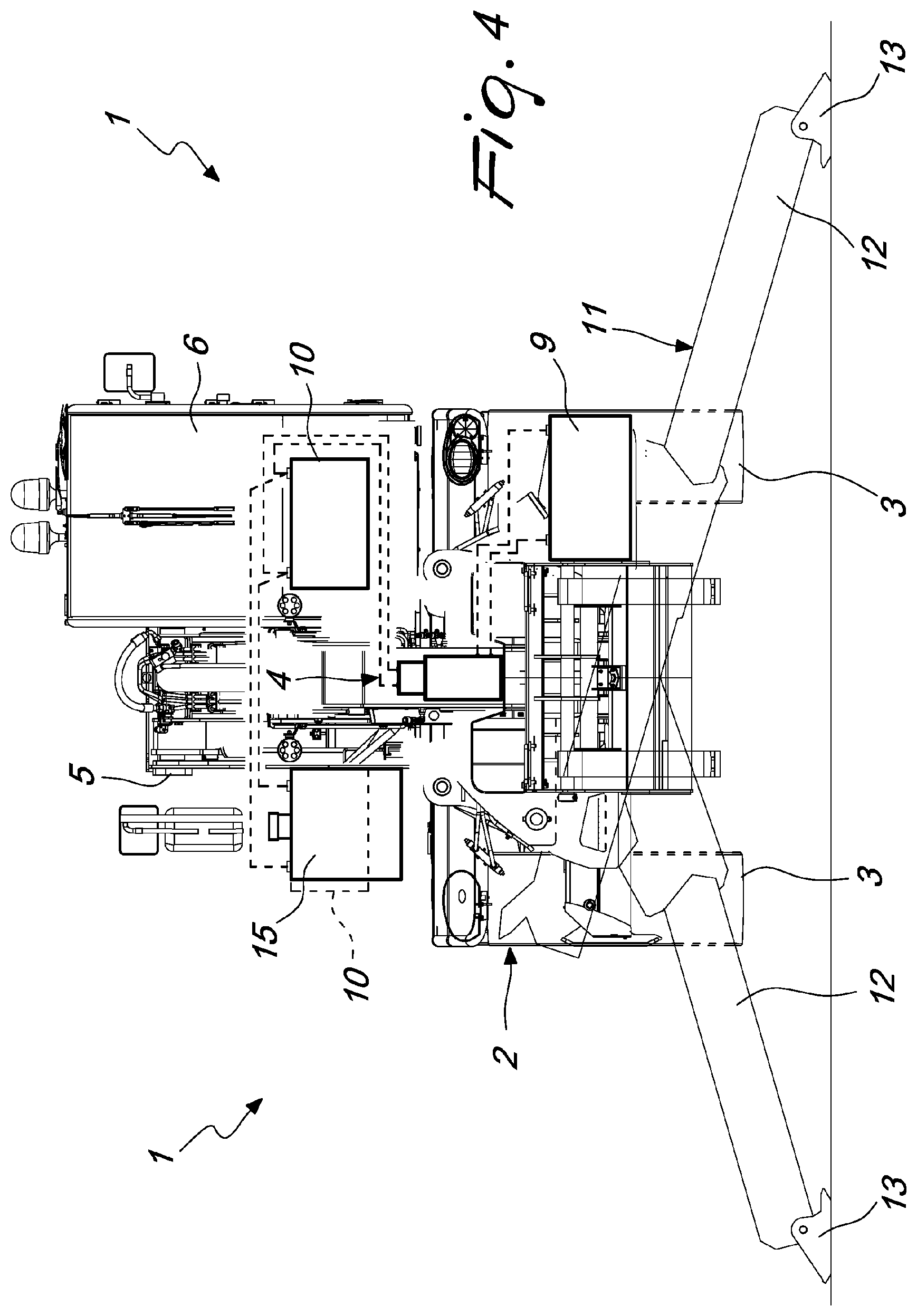 Patent US12297090 Figure 4 – Rotary telescopic boom lift