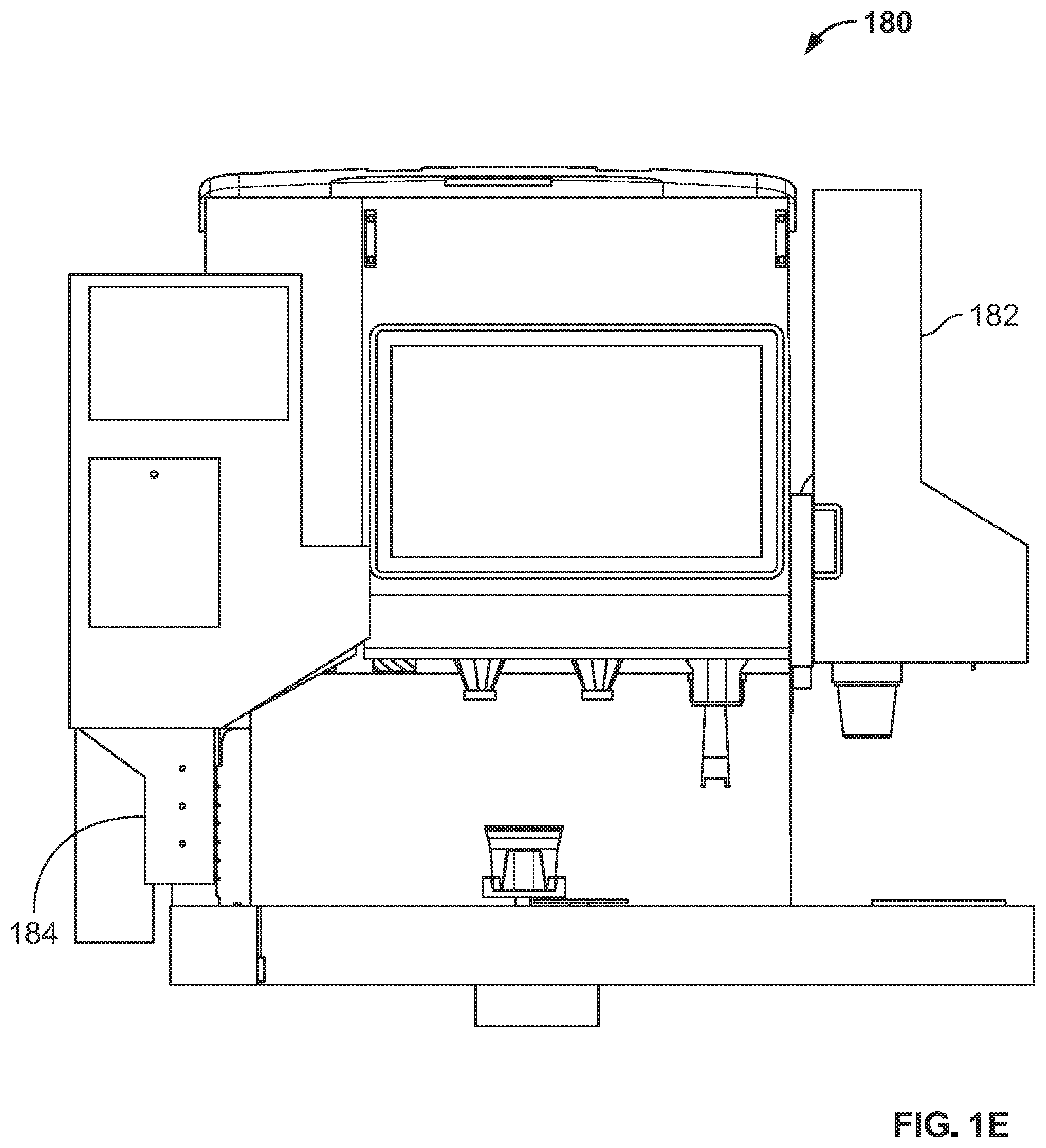 Patent US12297093 Figure 5 – Automated beverage dispensing system