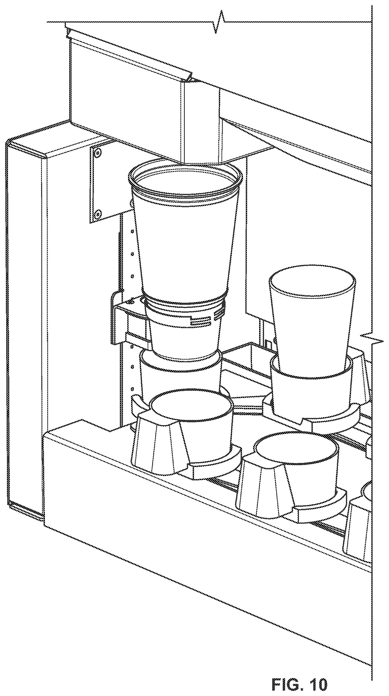Patent US12297093 Figure 19 – Automated beverage dispensing system