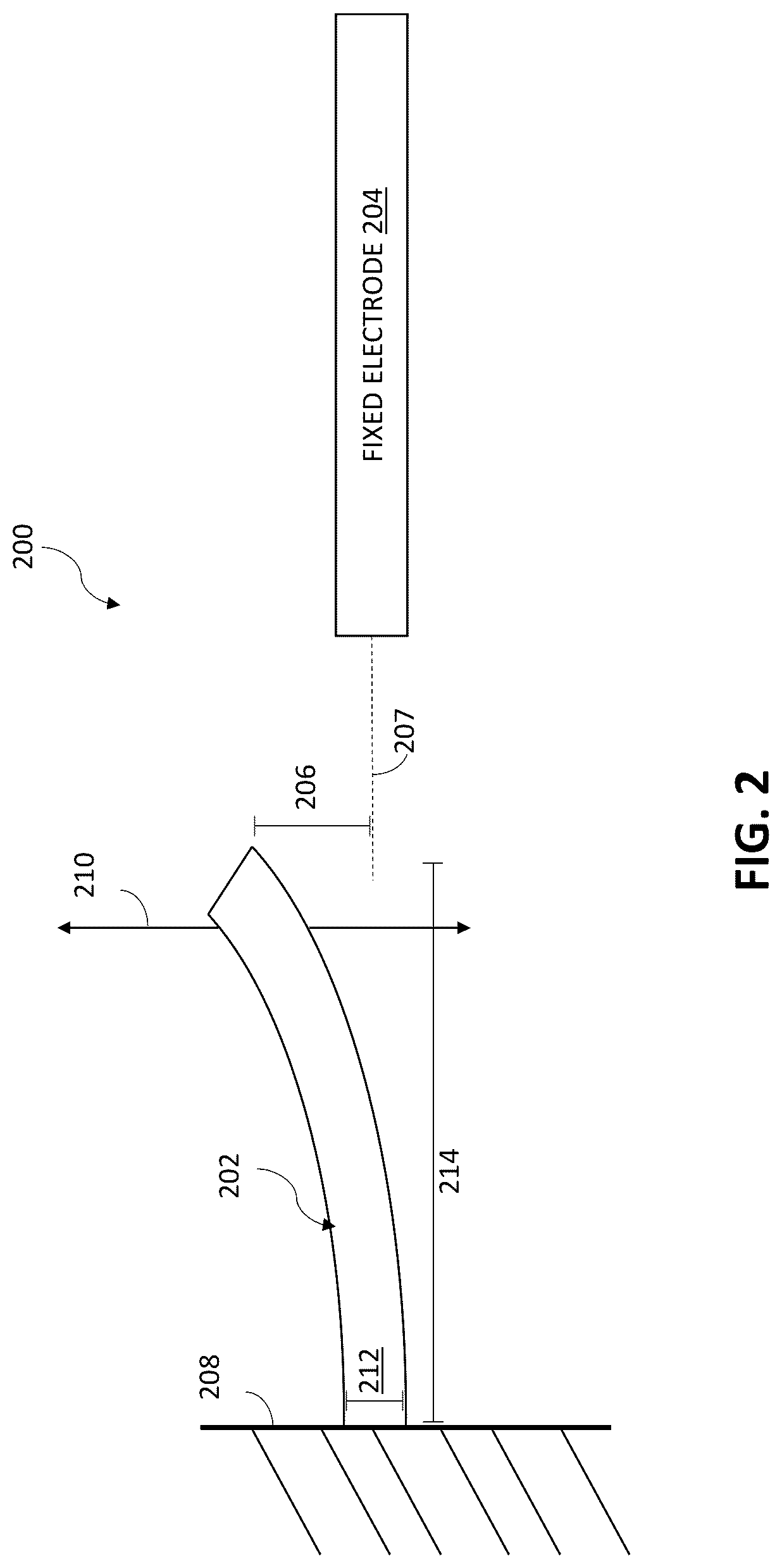 Patent US12297096 Figure 2 – MEMS transducer