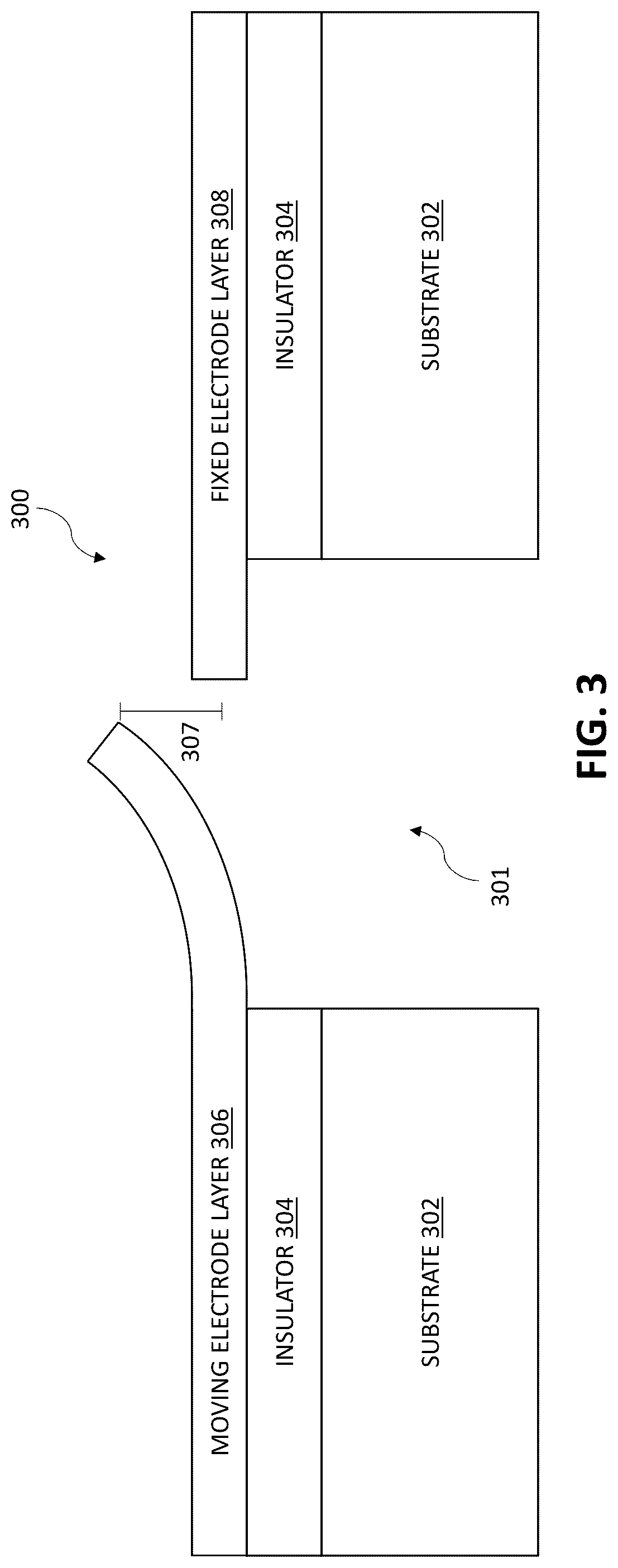 Patent US12297096 Figure 3 – MEMS transducer