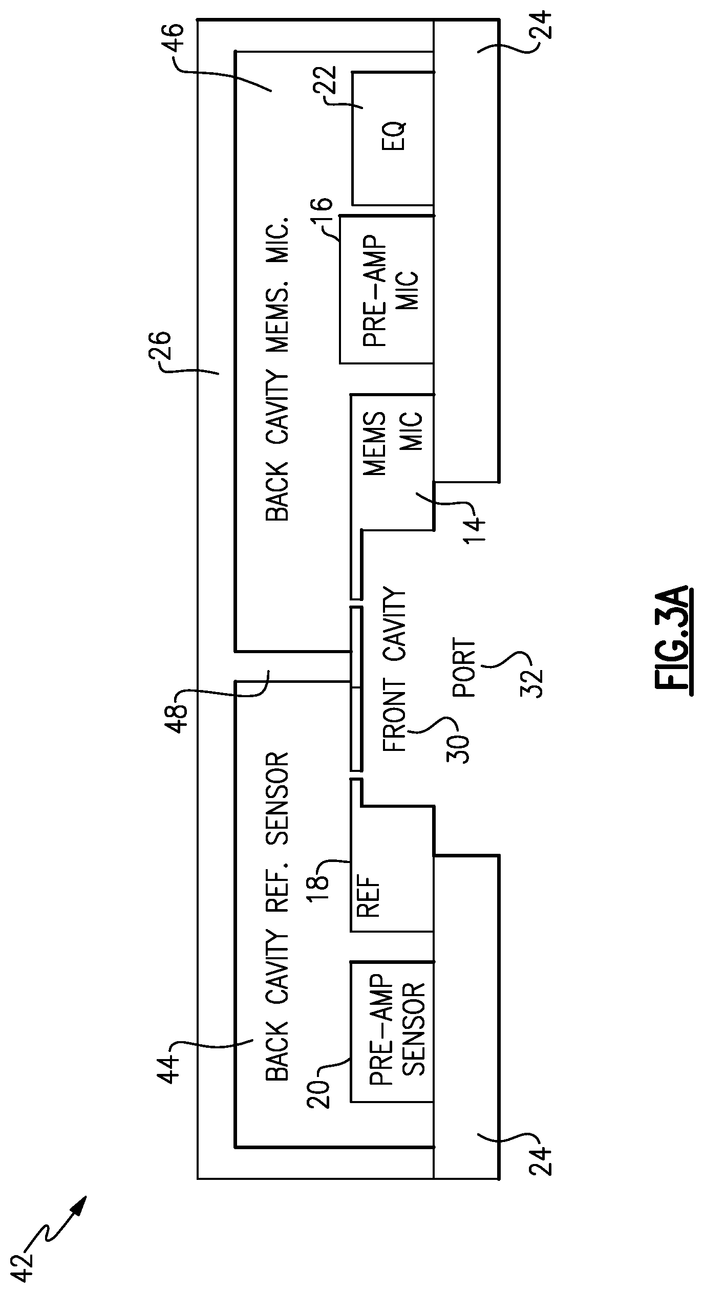 Patent US12297100 Figure 4 – Electronic acoustic devices, MEMS microphones, and equalization methods