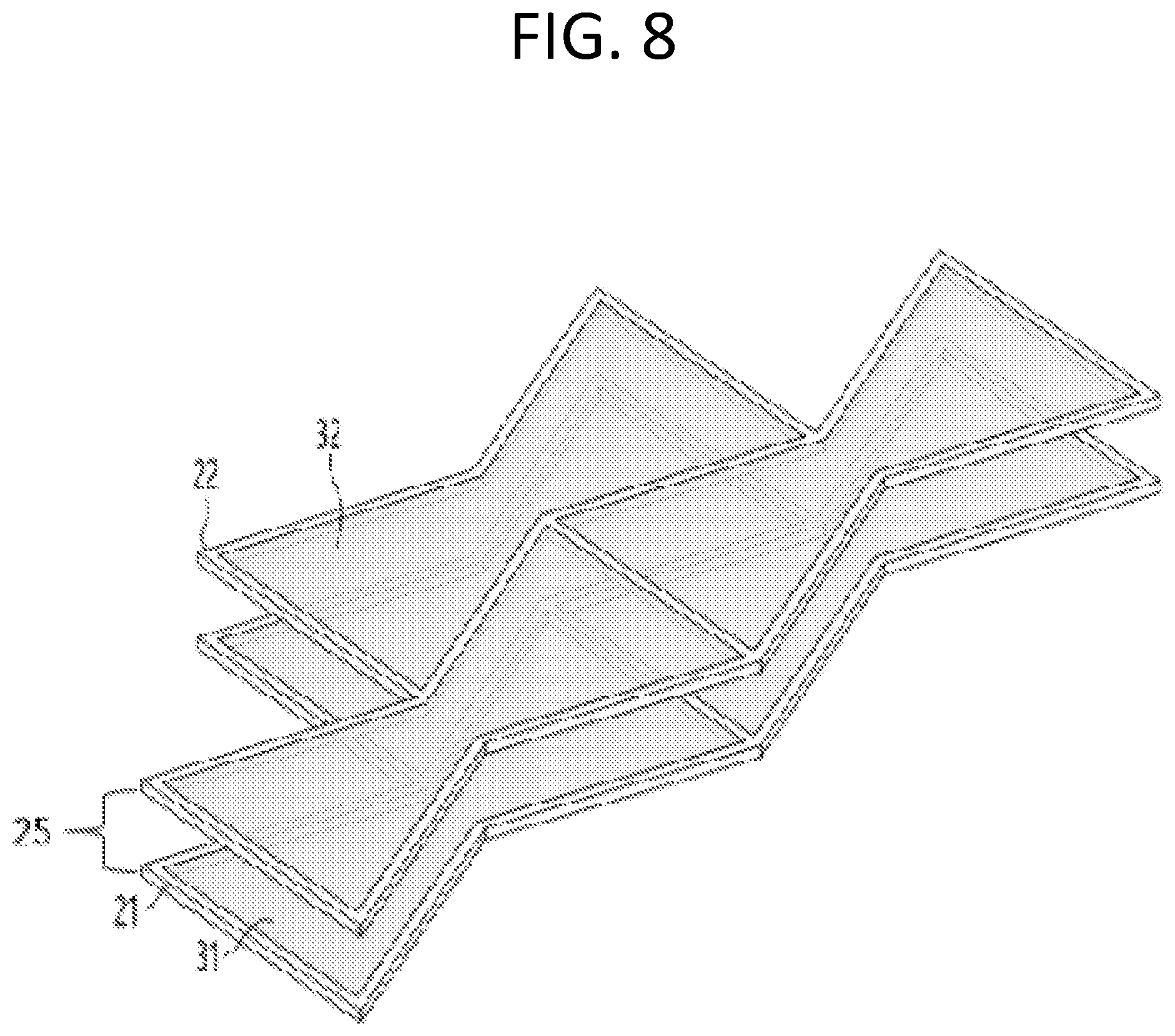 Patent US12297101 Figure 7 – Stretchable substrate and method of manufacturing the same