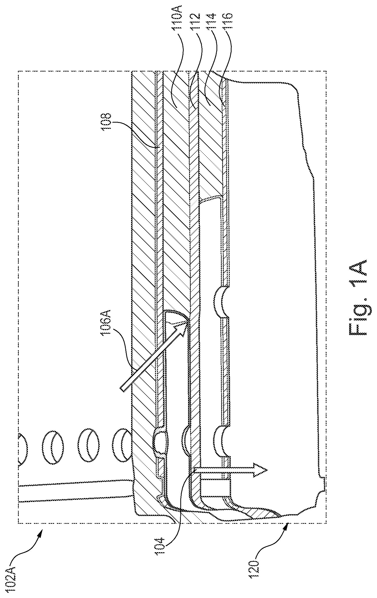 Patent US12297102 Figure 1 – Membrane support for dual backplate transducers