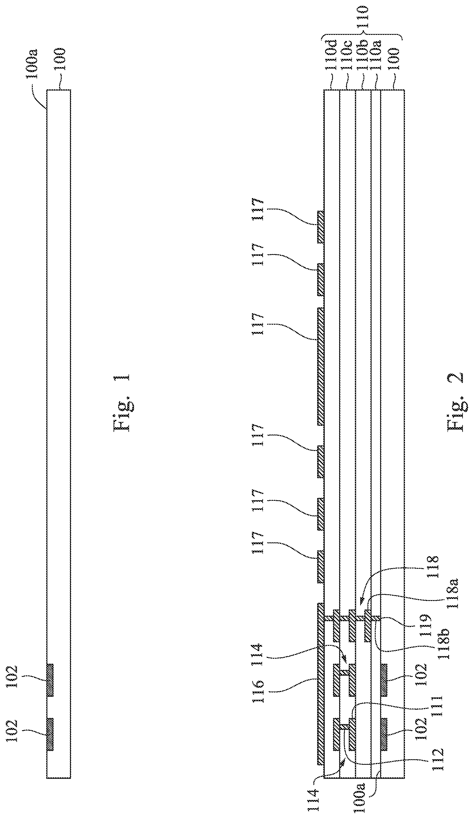 Patent US12297103 Figure 1 – Device for protecting FEOL element and BEOL element