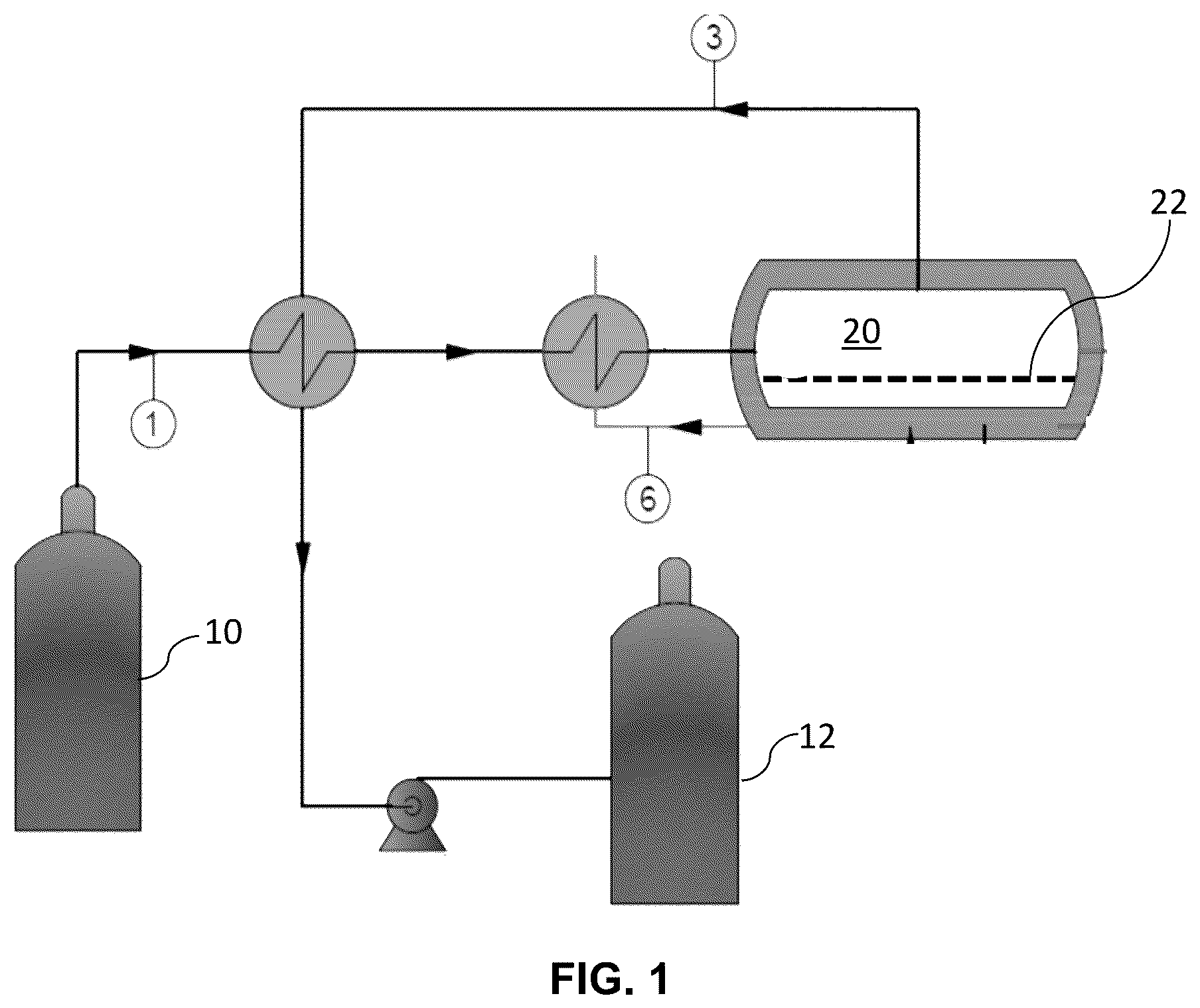 Patent US12297108 Figure 1 – Ammonia decomposition catalyst systems