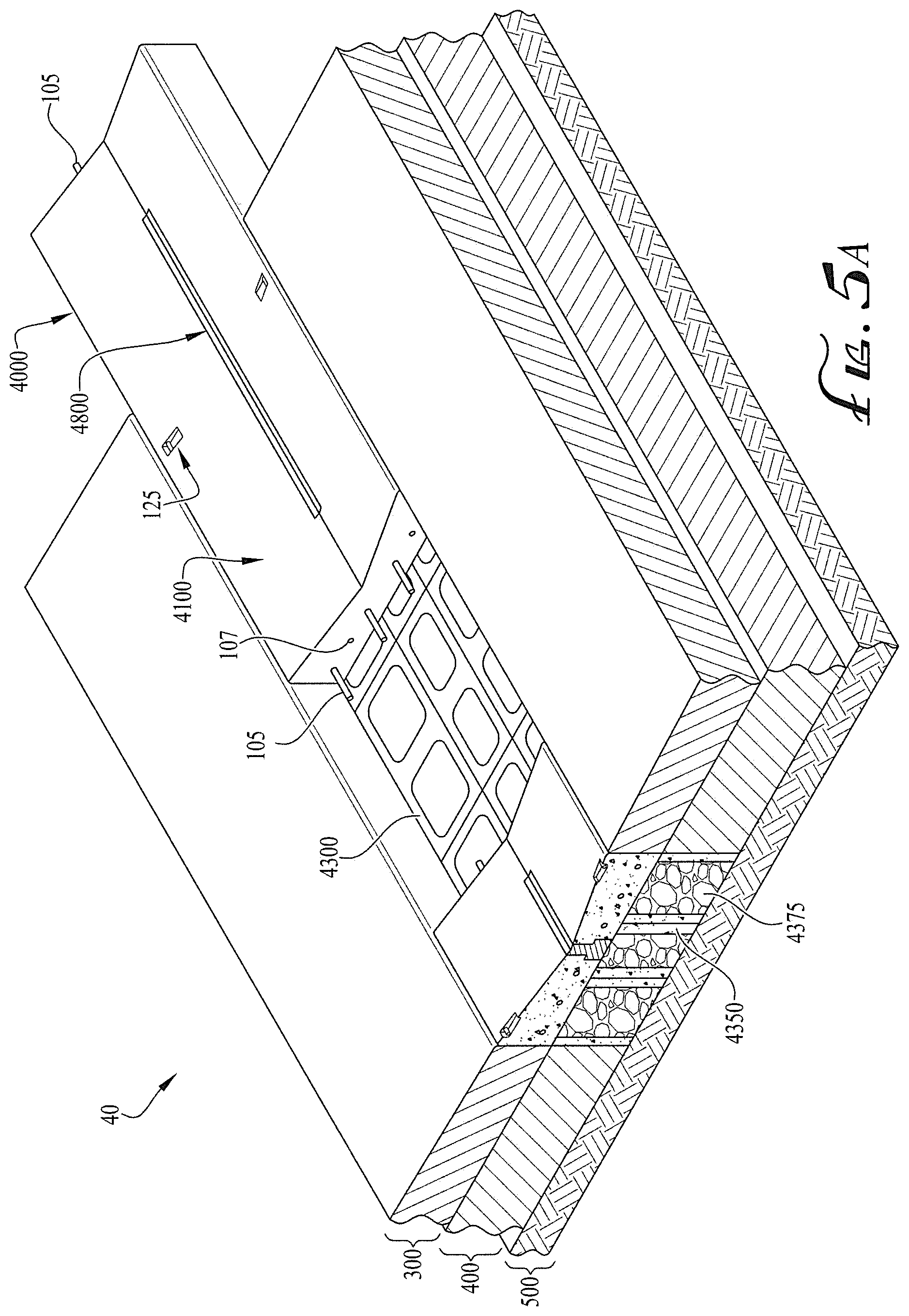 Patent US12297126 Figure 6 – Modular porous swale