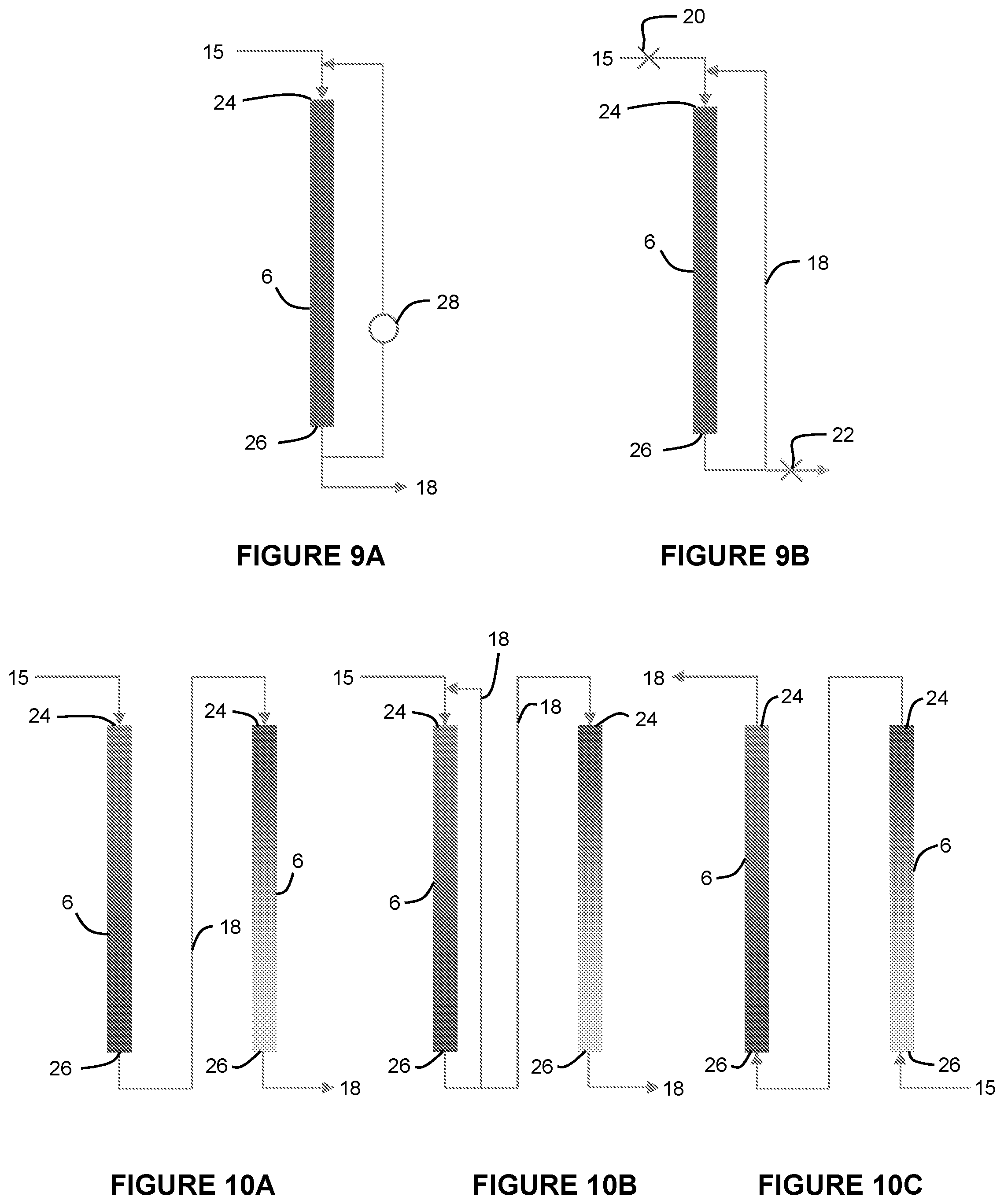 Patent US12297132 Figure 5 – Process and apparatus for nitritation using membrane aerated biofilm reactor
