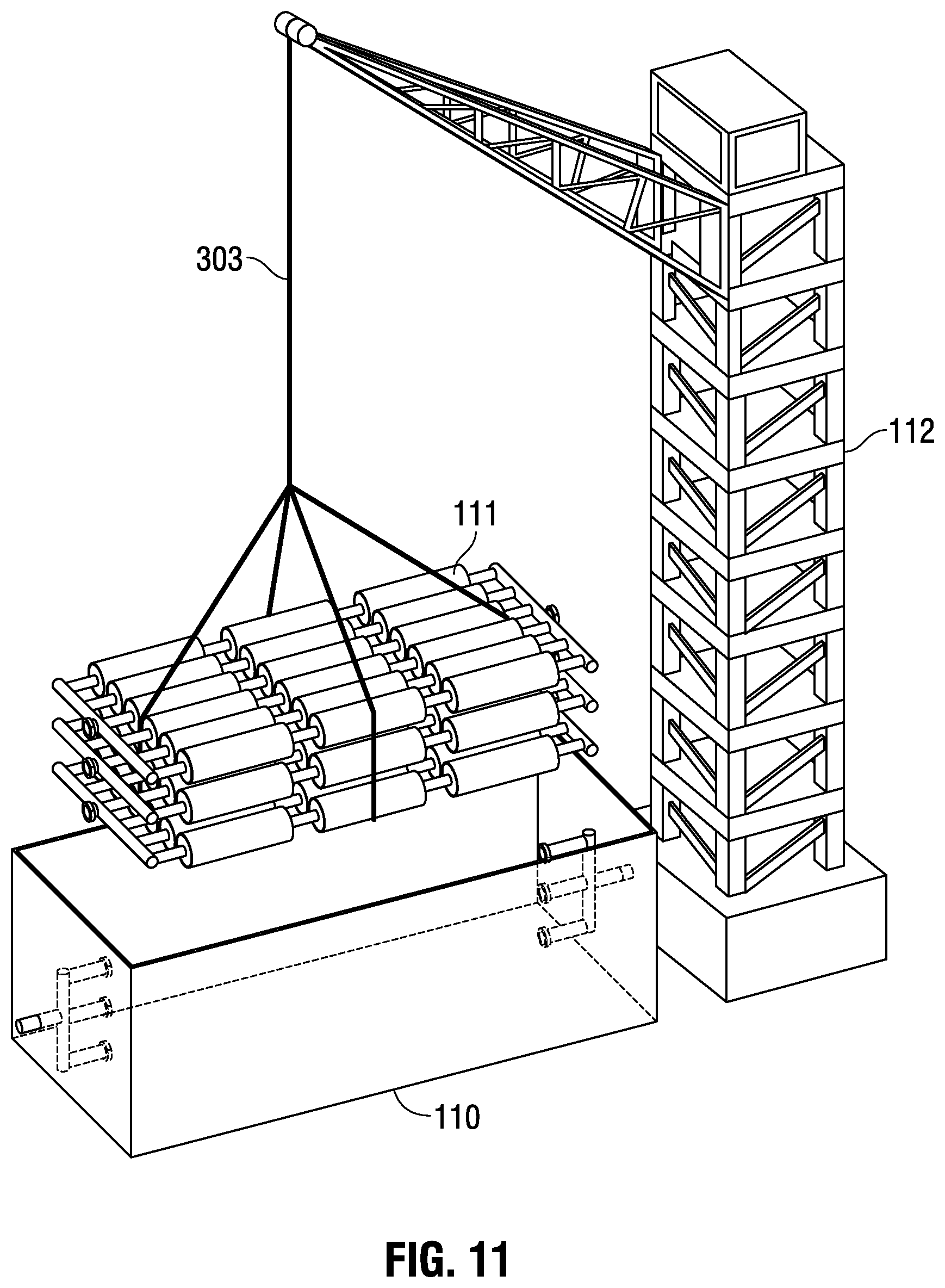 Patent US12297136 Figure 7 – Apparatus system and method to extract minerals and metals from water
