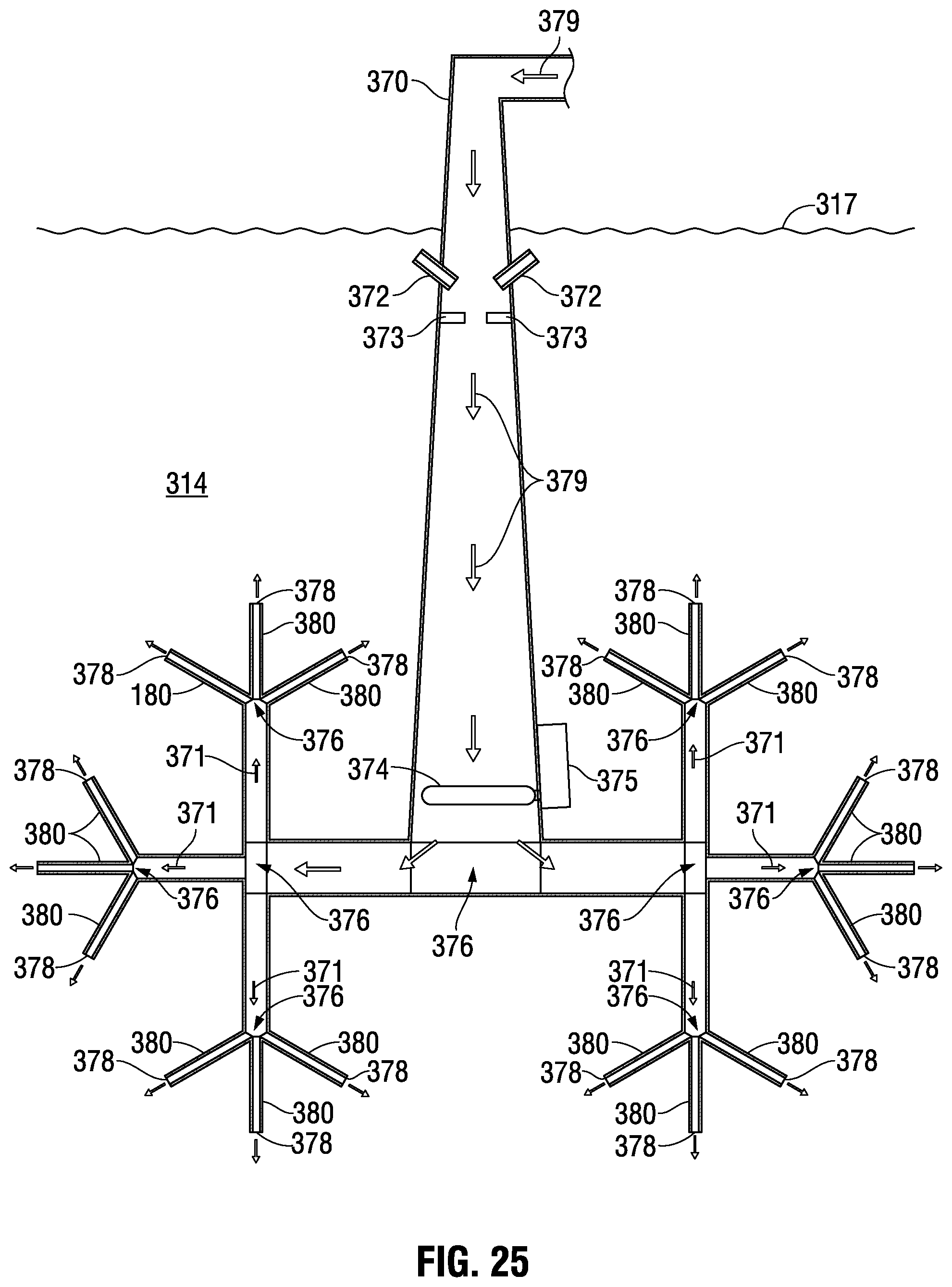Patent US12297136 Figure 18 – Apparatus system and method to extract minerals and metals from water