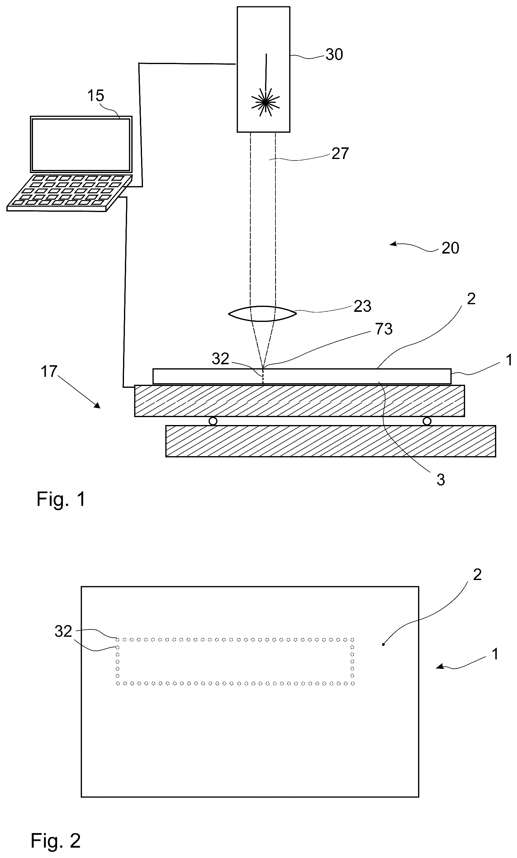 Patent US12297137 Figure 1 – Structured plate-like glass element and process for the production thereof