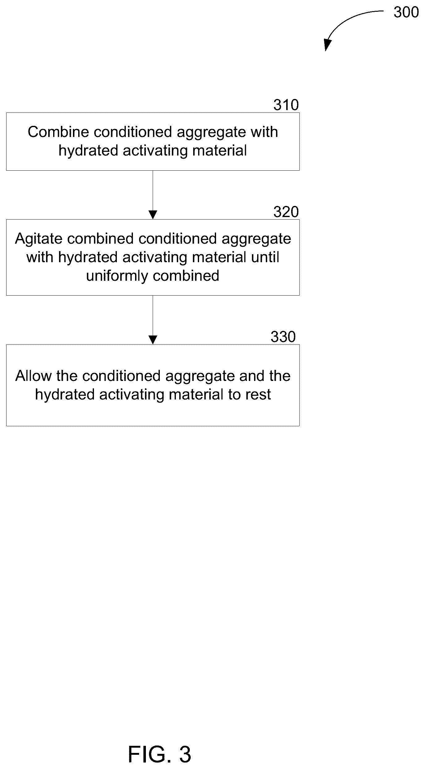 Patent US12297147 Figure 3 – Systems and methods for moisture conditioning aggregate with an alkaline compound