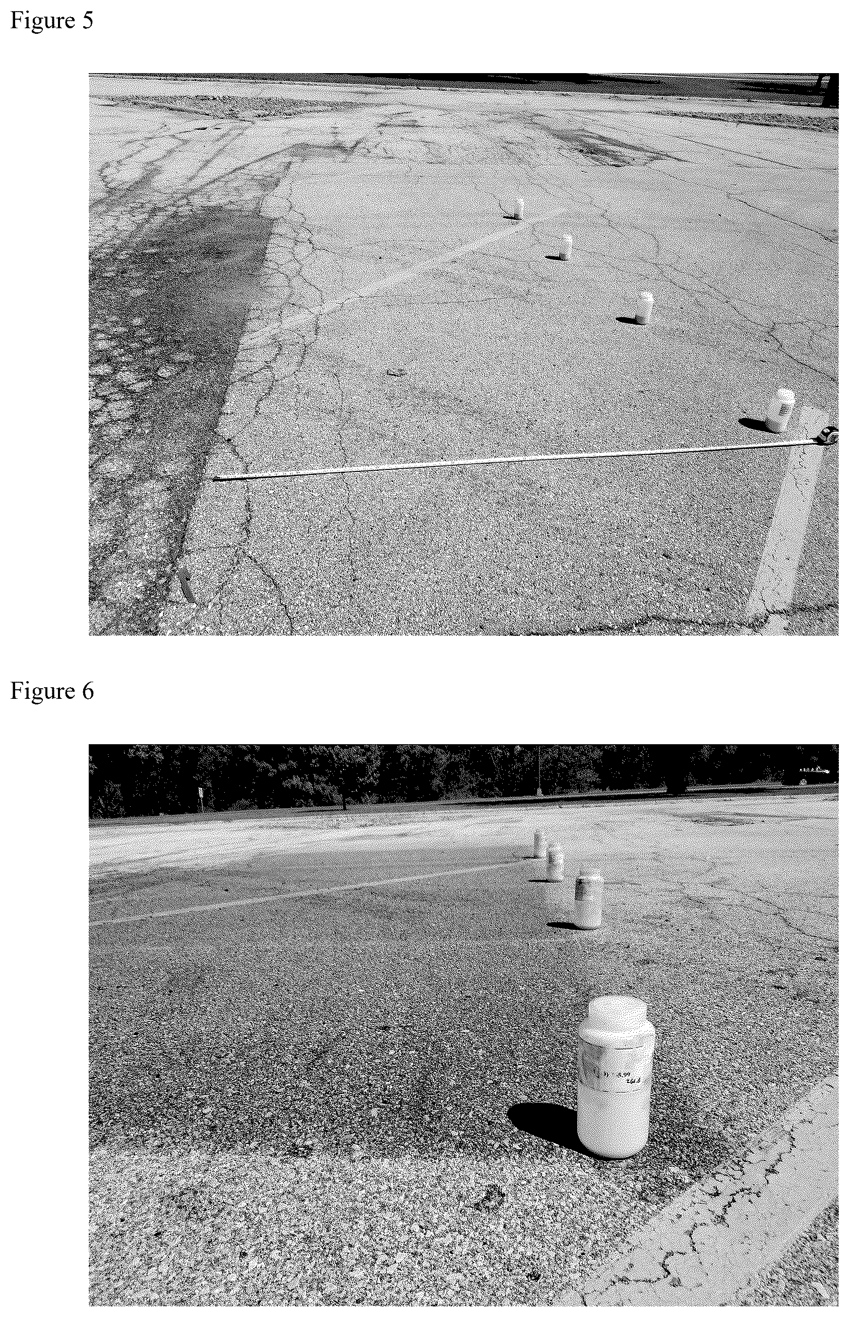 Patent US12297150 Figure 3 – Maintenance treatments useful for improving the performance of aged or brittle resinous binders in paving or roofing