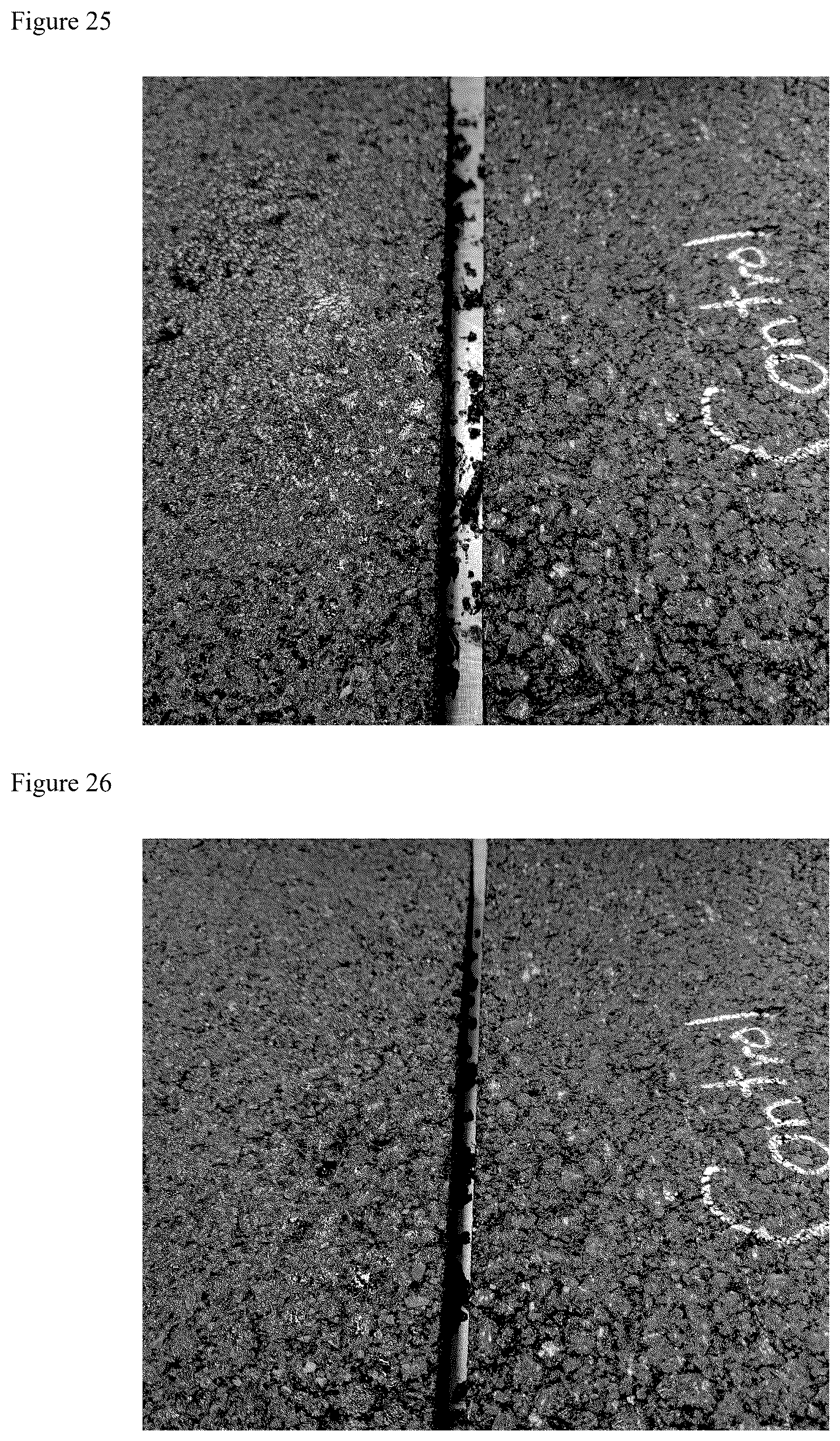 Patent US12297150 Figure 15 – Maintenance treatments useful for improving the performance of aged or brittle resinous binders in paving or roofing
