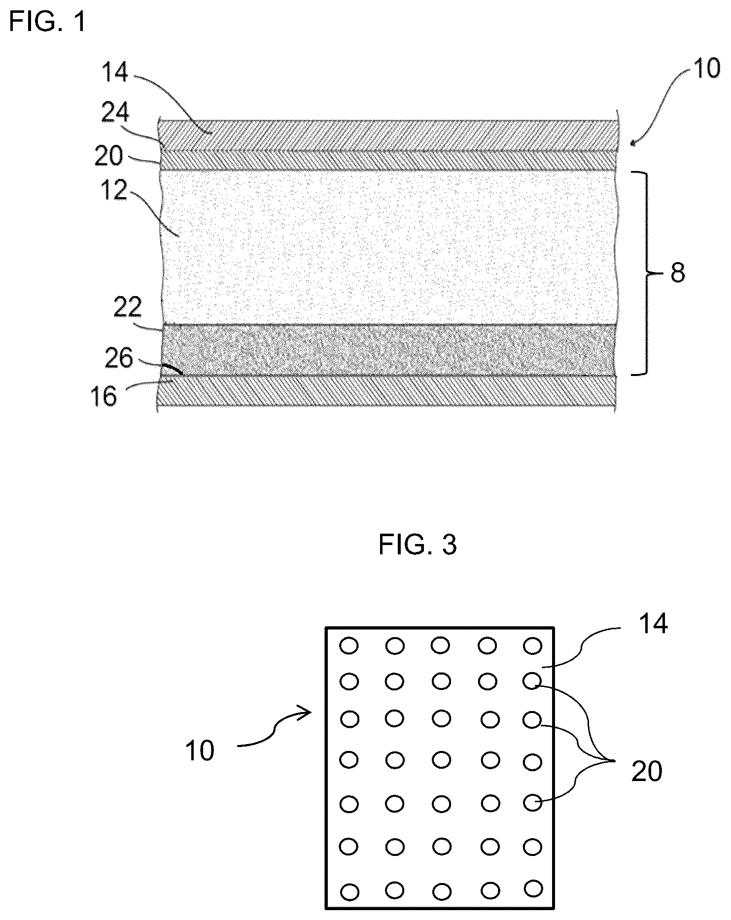 Patent US12297151 Figure 1 – Gypsum board from gypsum having high level of chloride salt and a polymer layer and methods associated therewith