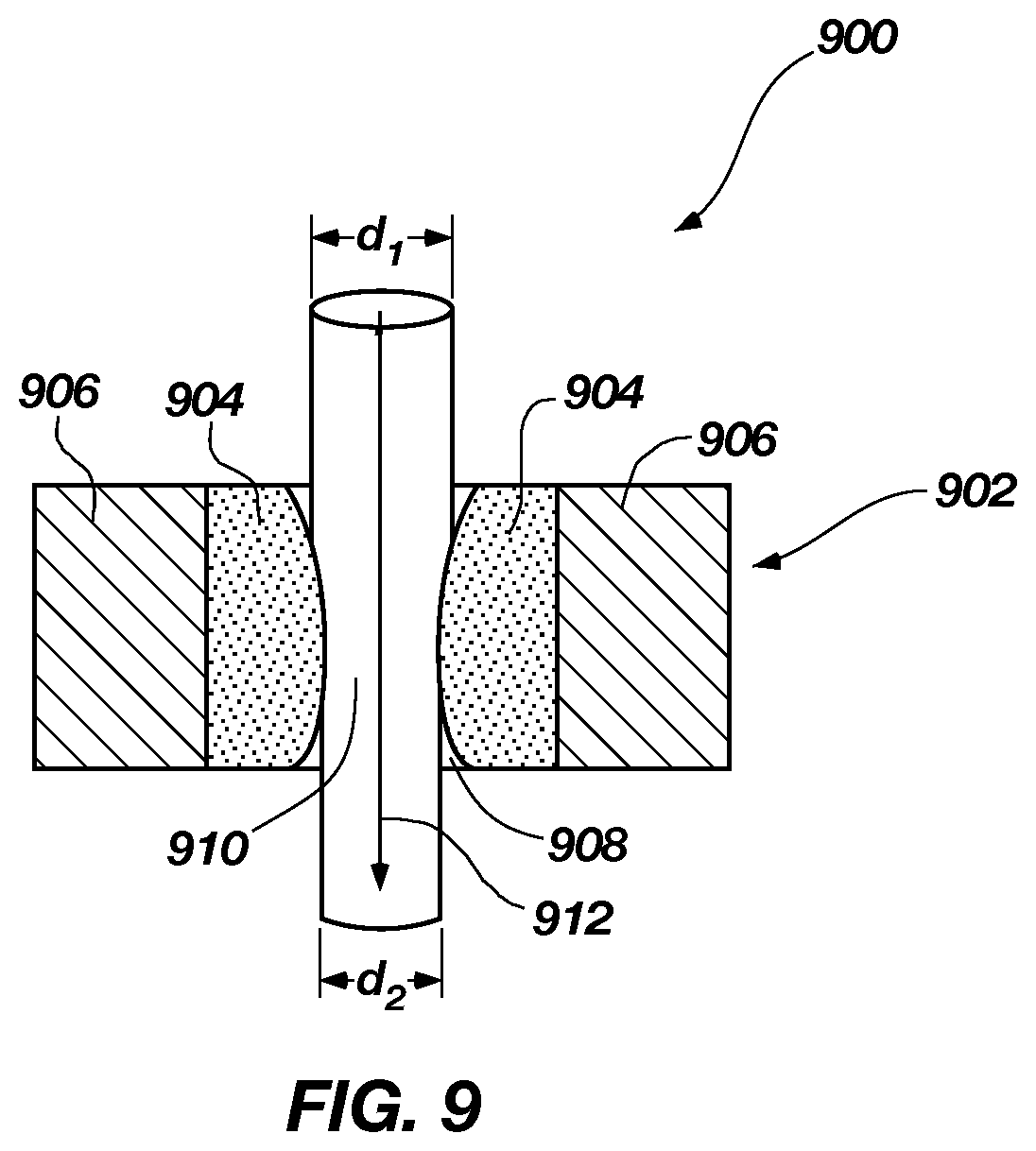 Patent US12297153 Figure 10 – Polycrystalline diamond compacts