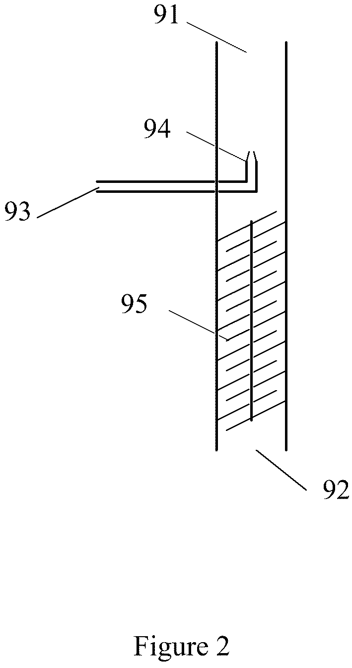 Patent US12297160 Figure 2 – Liquid-solid radial moving bed reaction device and solid acid alkylation method