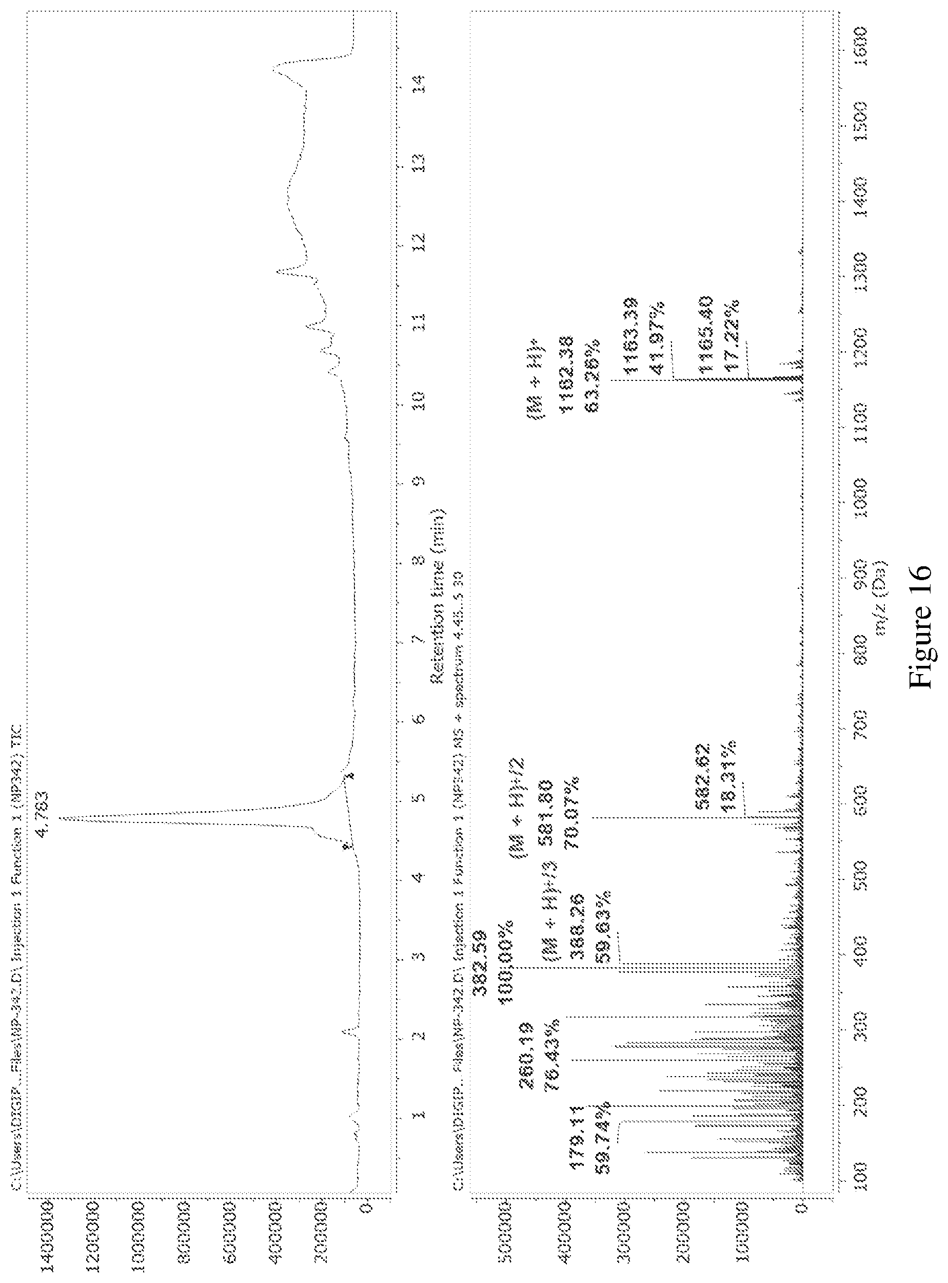 Patent US12297165 Figure 16 – Oligothioetheramides (oligoteas) as anti-microbial and anti-bacterial agents