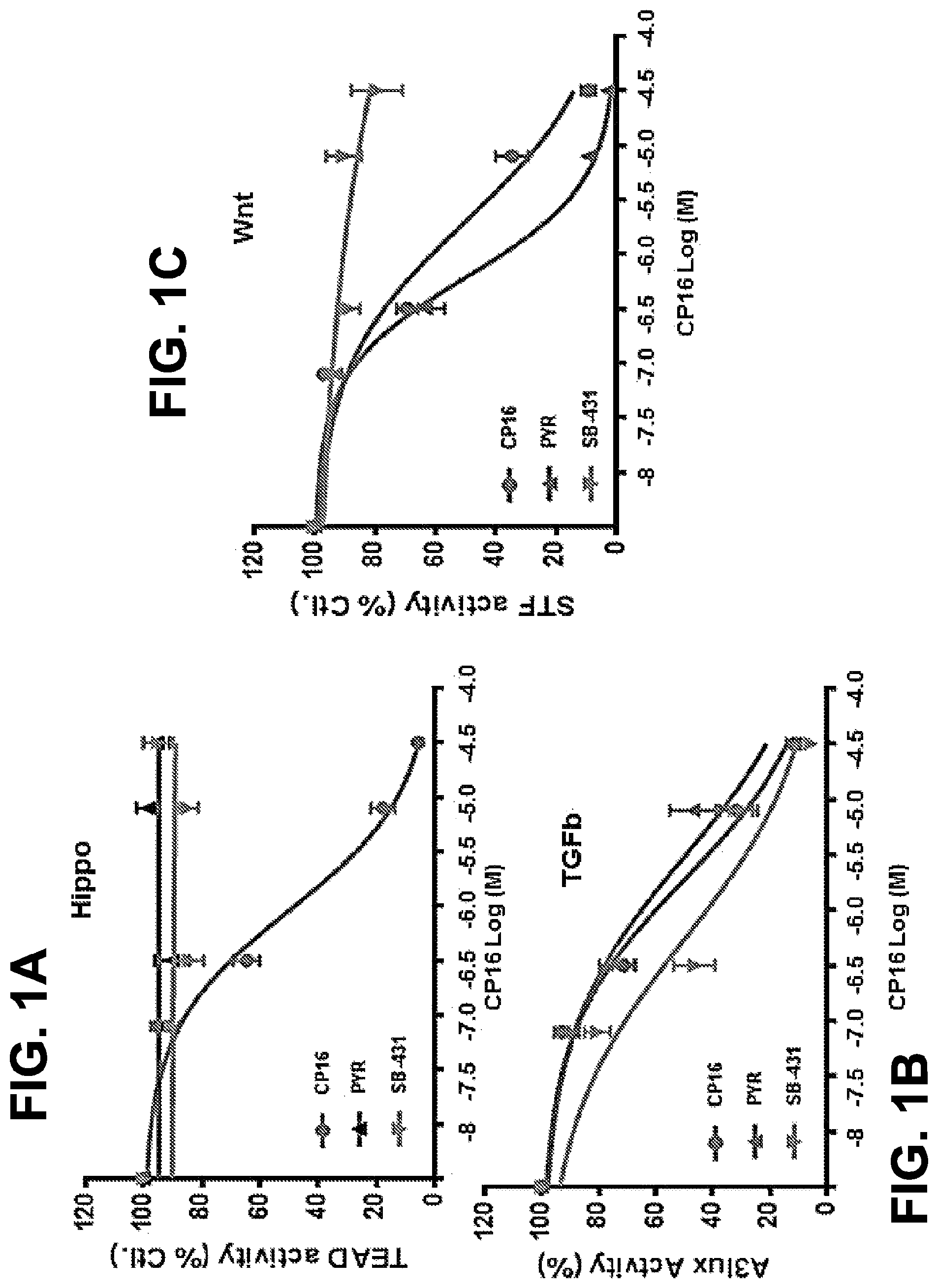 Patent US12297176 Figure 1 – Compounds and methods for inhibiting EMT pathways to treat cancer, organ fibrosis and metabolic disorders