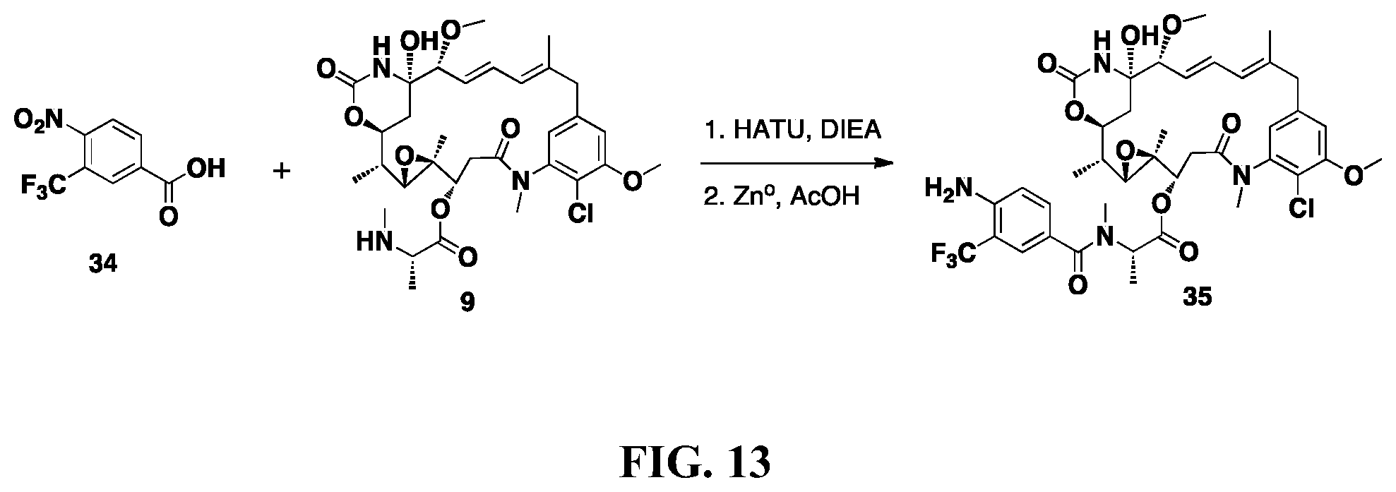 Patent US12297207 Figure 13 – Maytansinoid derivatives, conjugates thereof, and methods of use