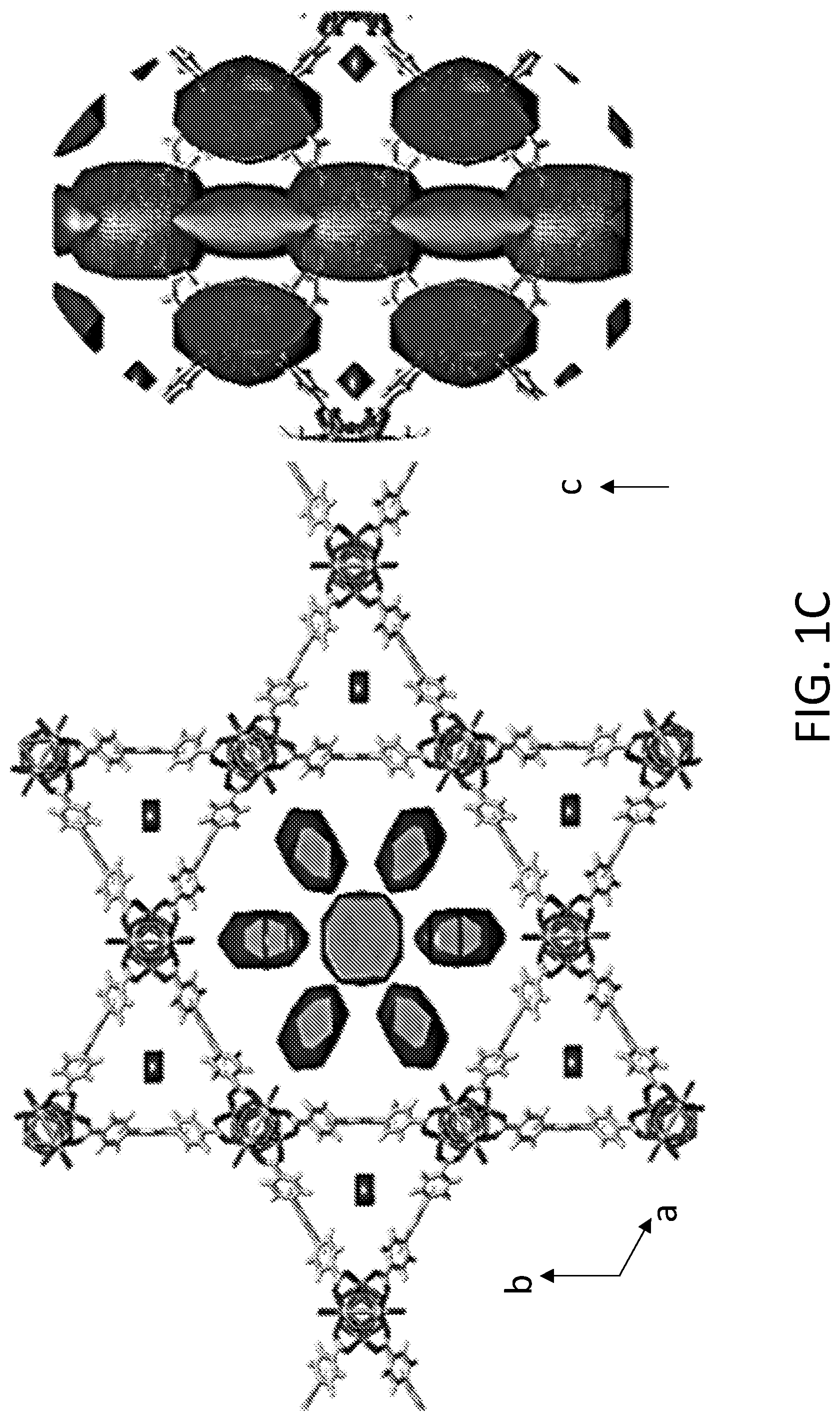 Patent US12297216 Figure 3 – Inorganic approach to rendering metal-organic frameworks electrically conductive